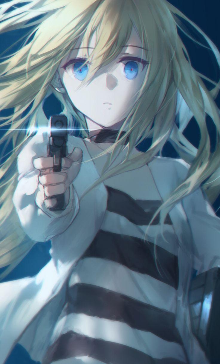 736x1219 Angel of Death Wallpaper