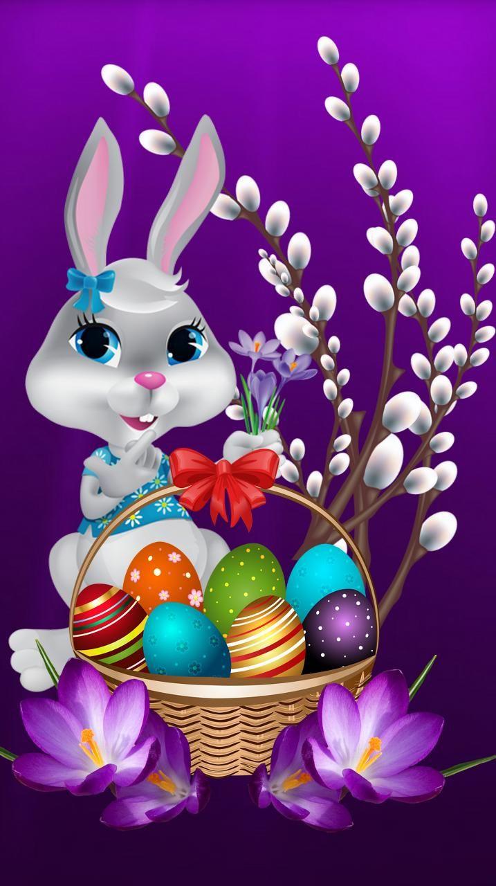 717x1280 Download 720x1280px Wallpaper by bluecoral74 now. Browse millions of popula. Happy easter wallpaper, Easter bunny picture, Easter wallpaper