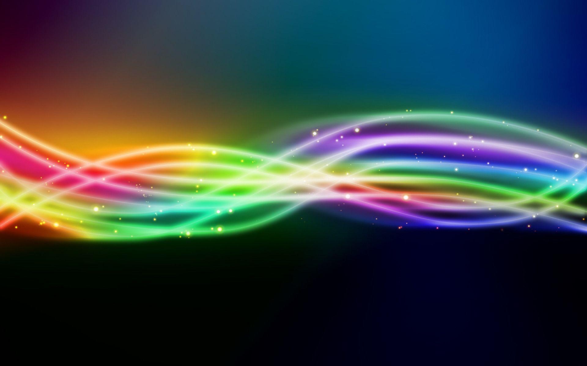 1920x1200 Free Rainbow Wallpaper 3D