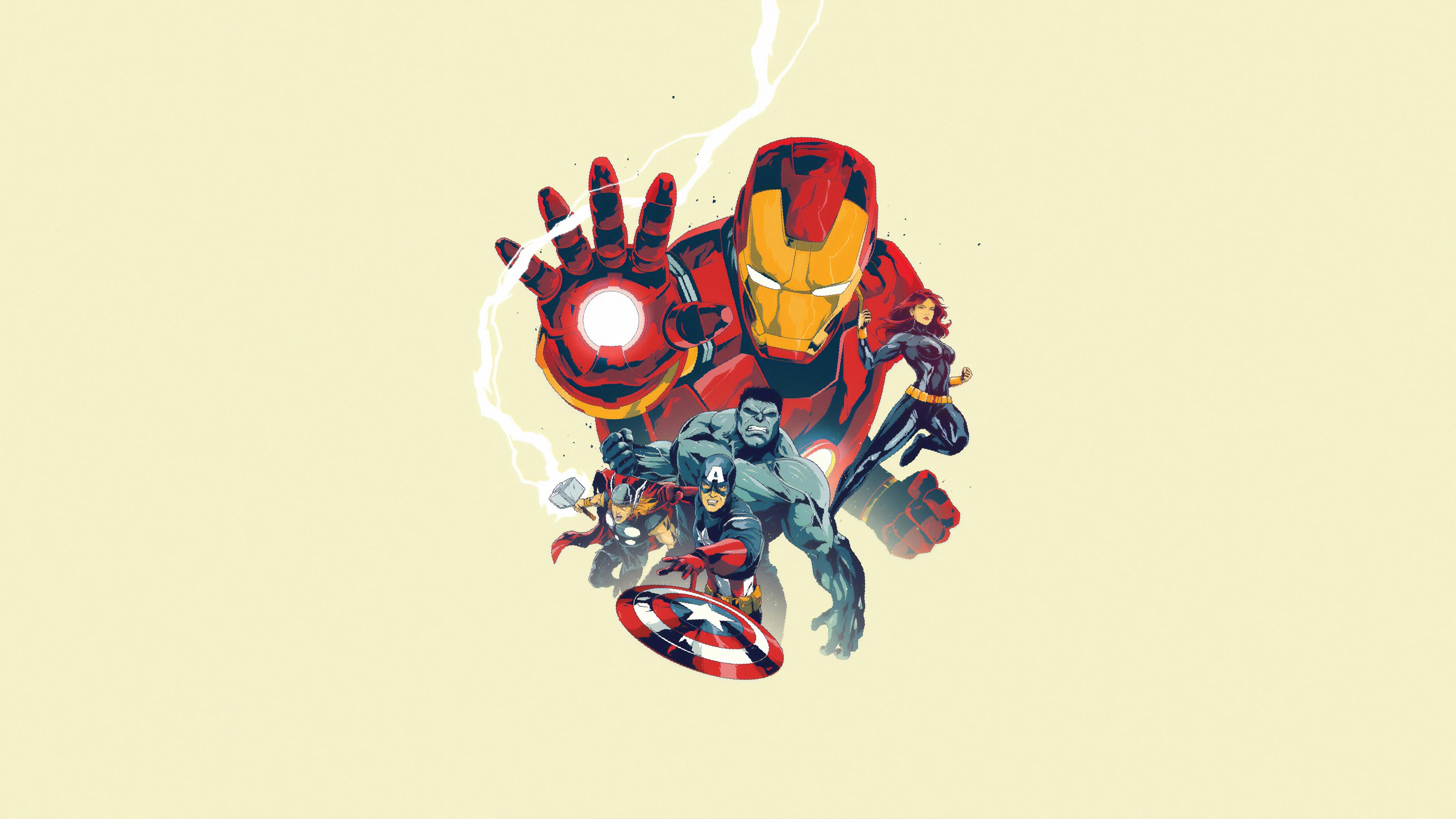 3840x2160 Marvel Heroes 4k Arts Laptop Full HD 1080P , HD 4k Wallpaper, Image, Background, Photos and Picture