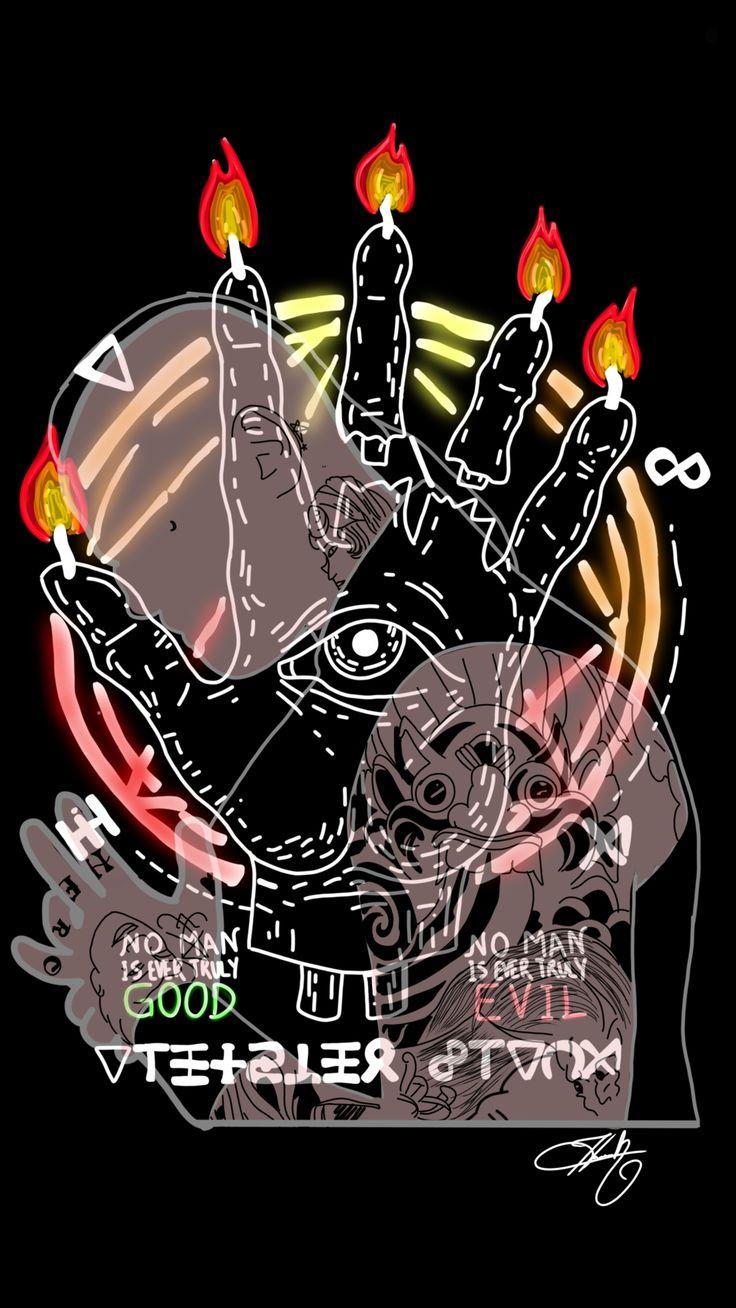 736x1308 Dark. Wwe wallpaper, Bullet club logo, Wwe champions
