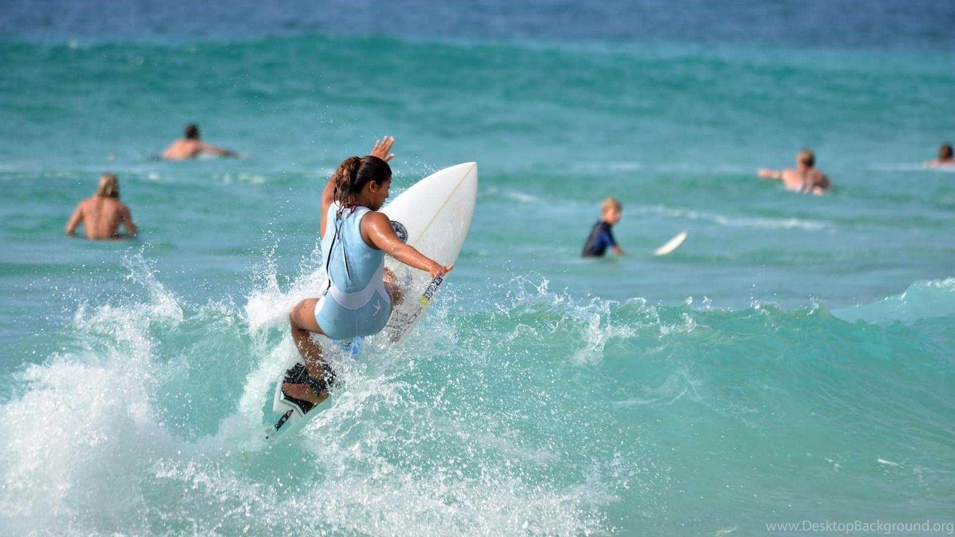 1920x1080 Surfer Girl HD Wallpaper And Surfing Wallpaper 16 Wallpaper Z Desktop Background