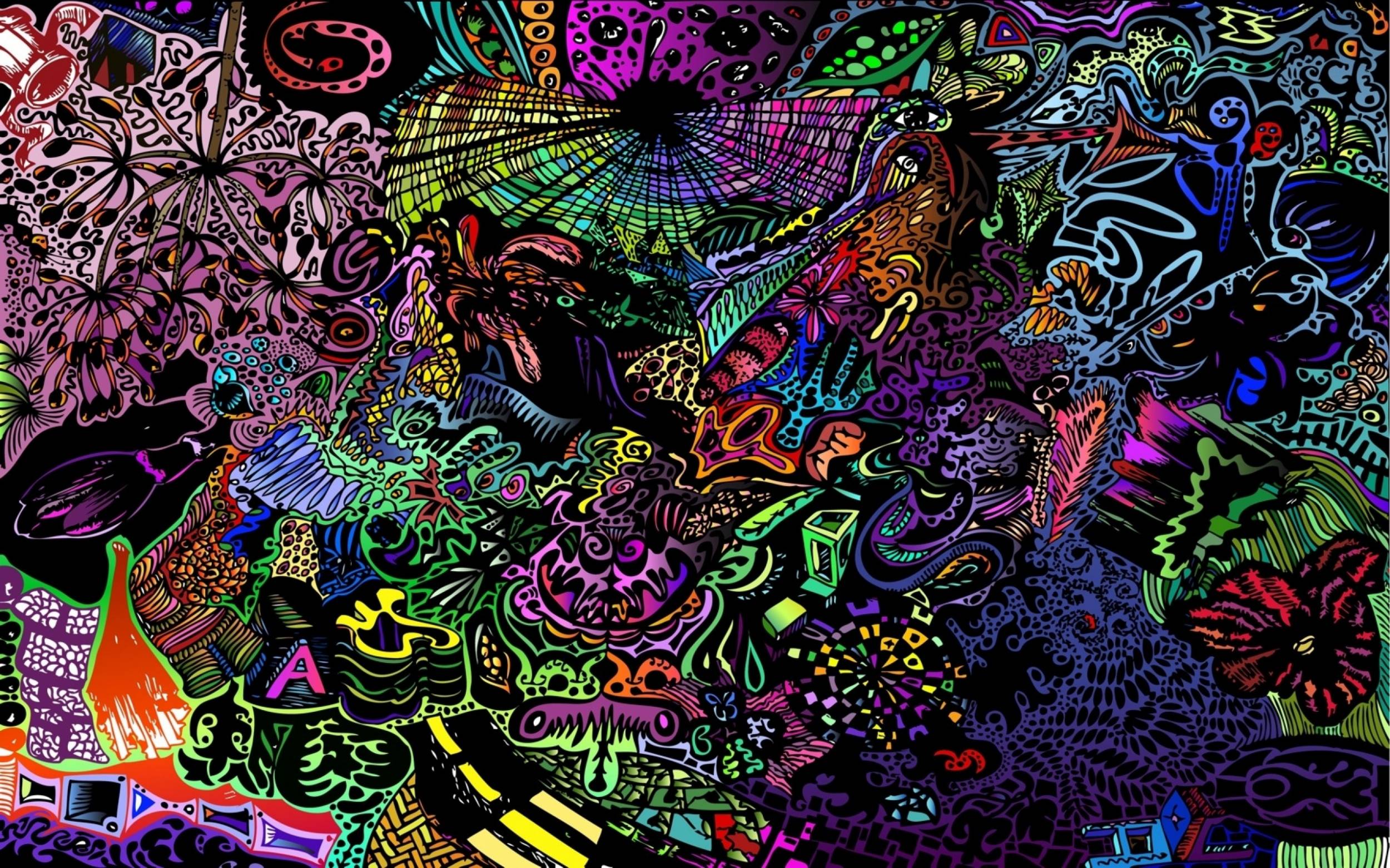 2500x1562 Trippy iPad Wallpaper HD