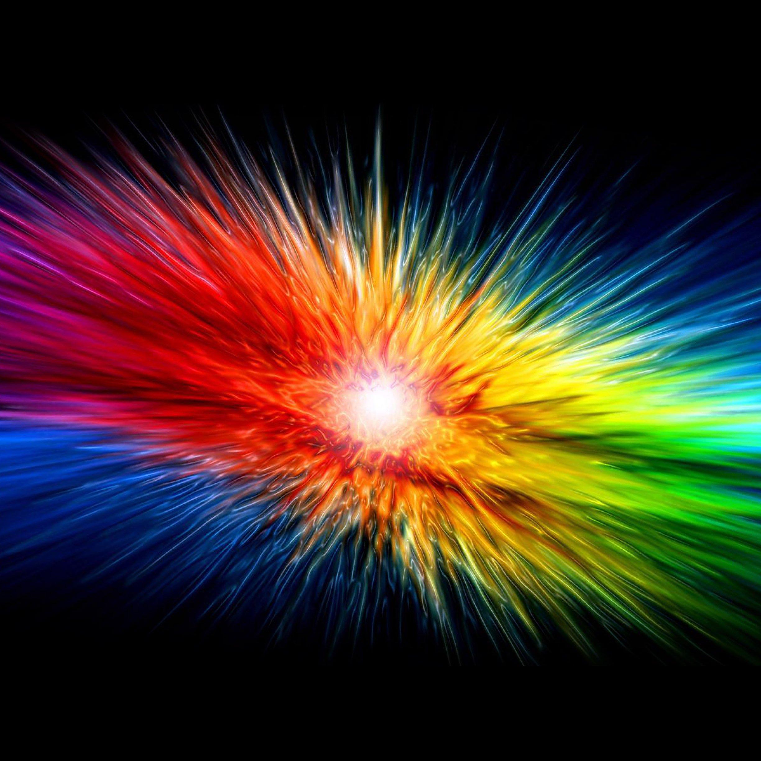 2448x2448 Trippy iPad Wallpaper