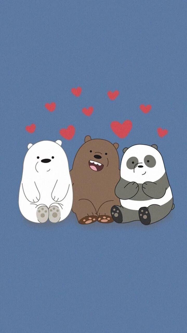 720x1280 We Bare Bears Ice Bear Wallpaper