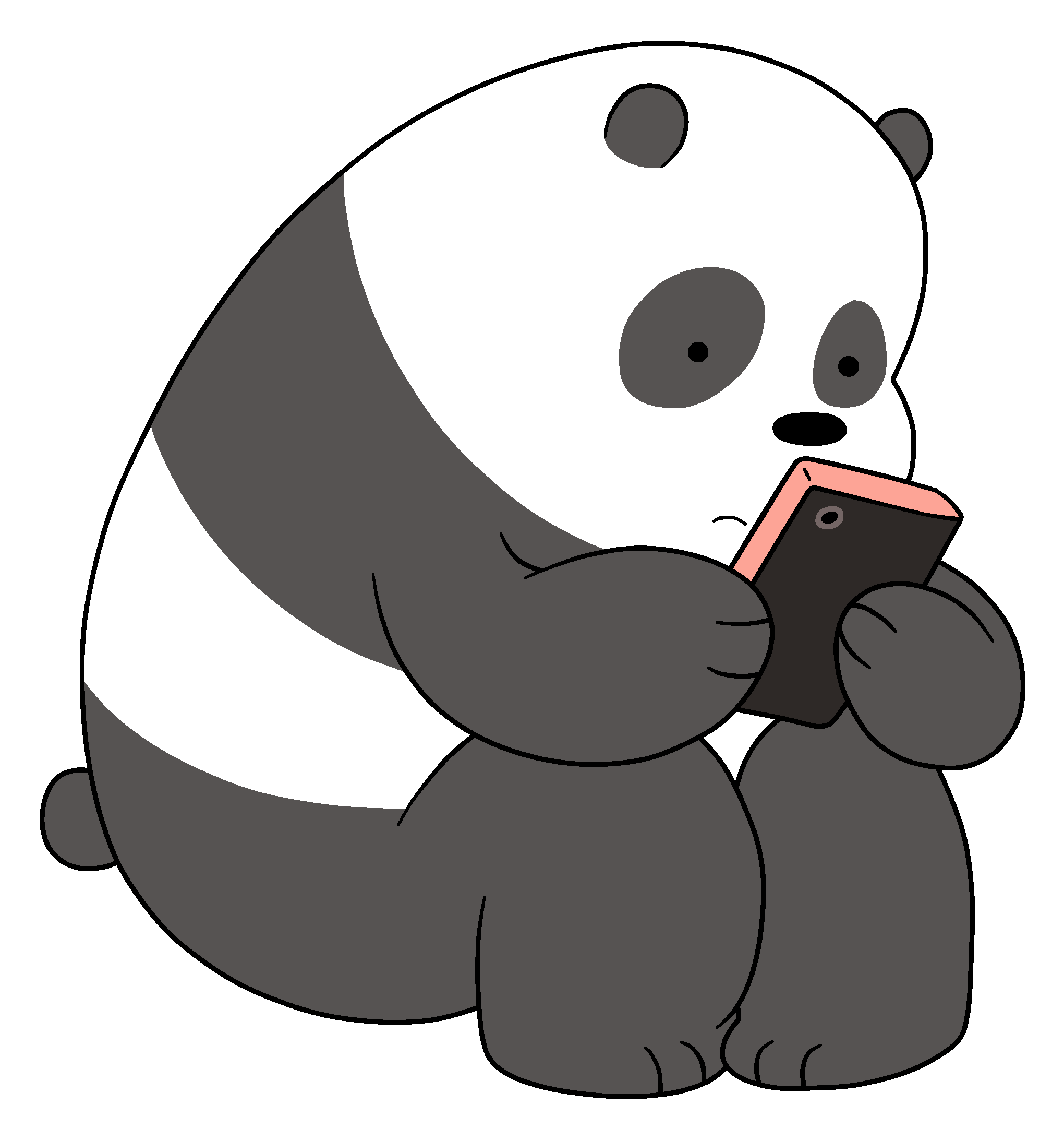 2040x2184 Panda Bear. We Bare Bears