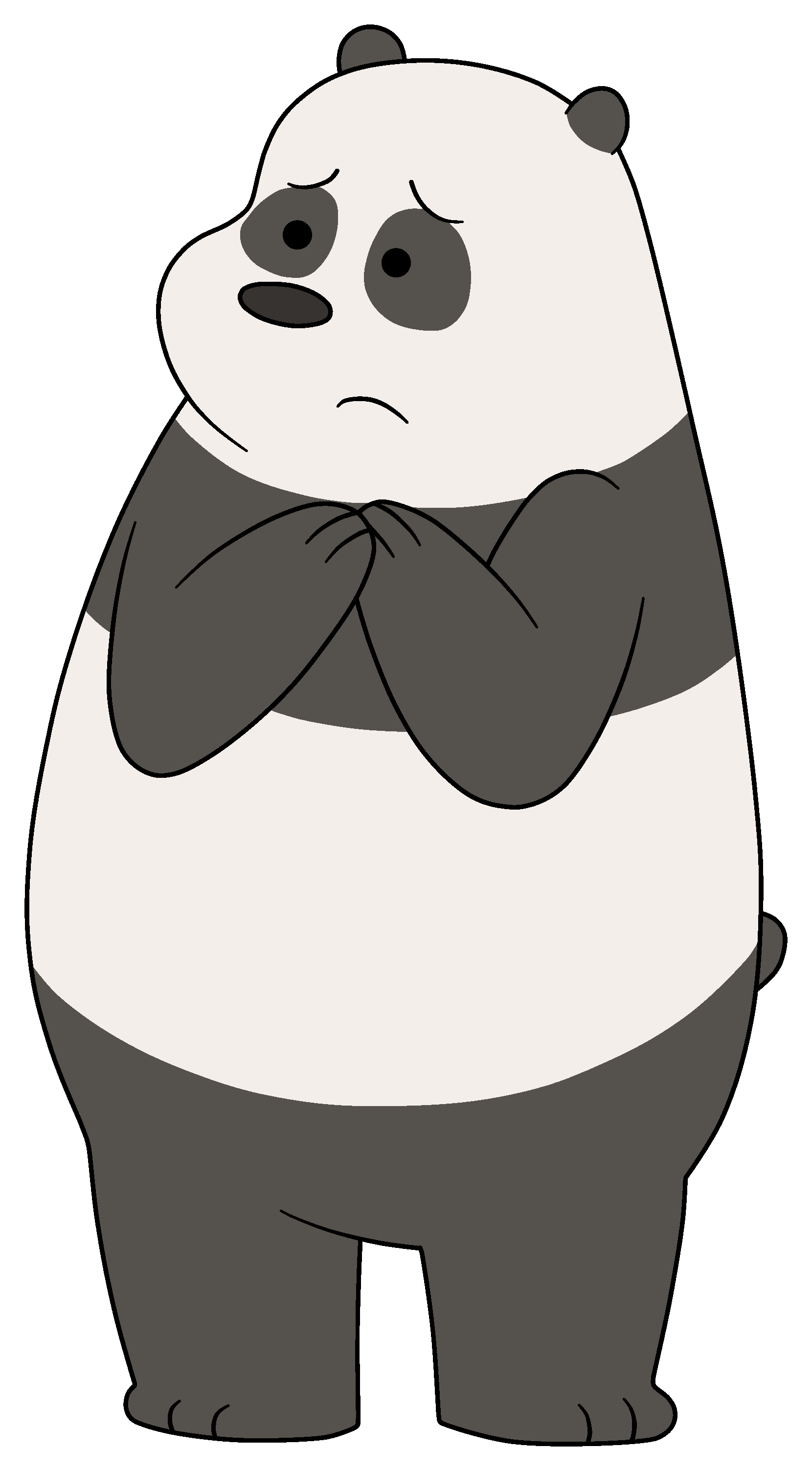 1660x3007 Panda Bear. We Bare Bears