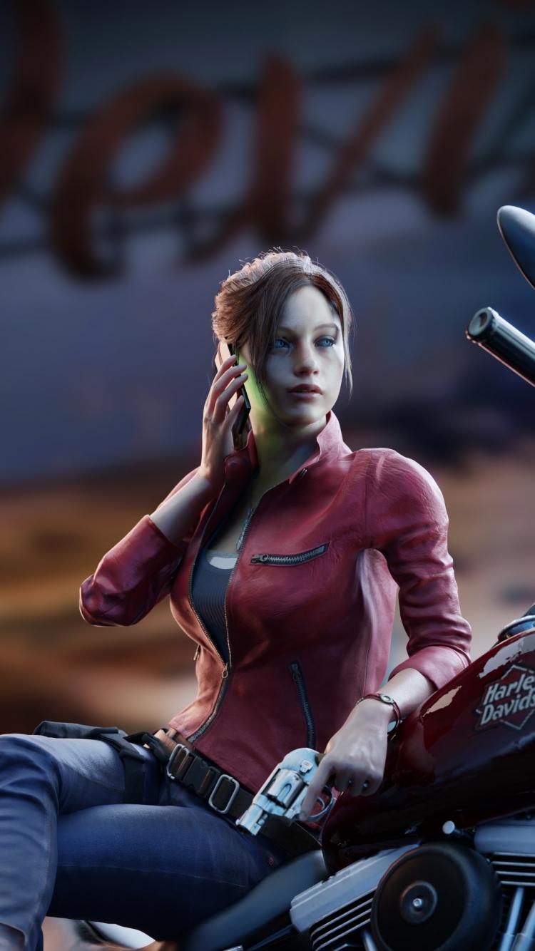 750x1334 Download 750x1334 wallpaper claire redfield, beautiful, resident evil, game art, iphone iphone 750x1334 HD image, background, 25304