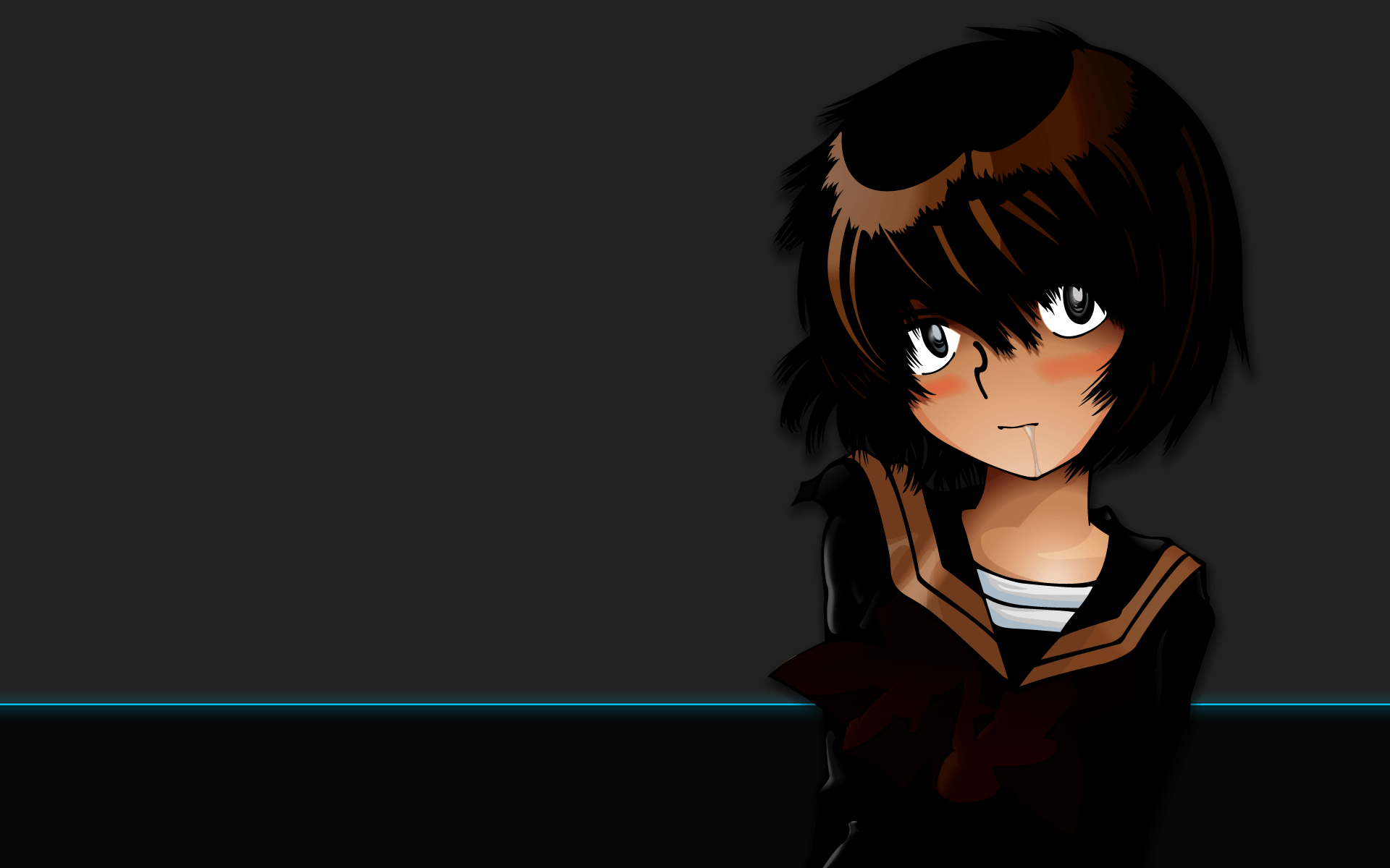 1920x1200 Mysterious Girlfriend Wallpaper