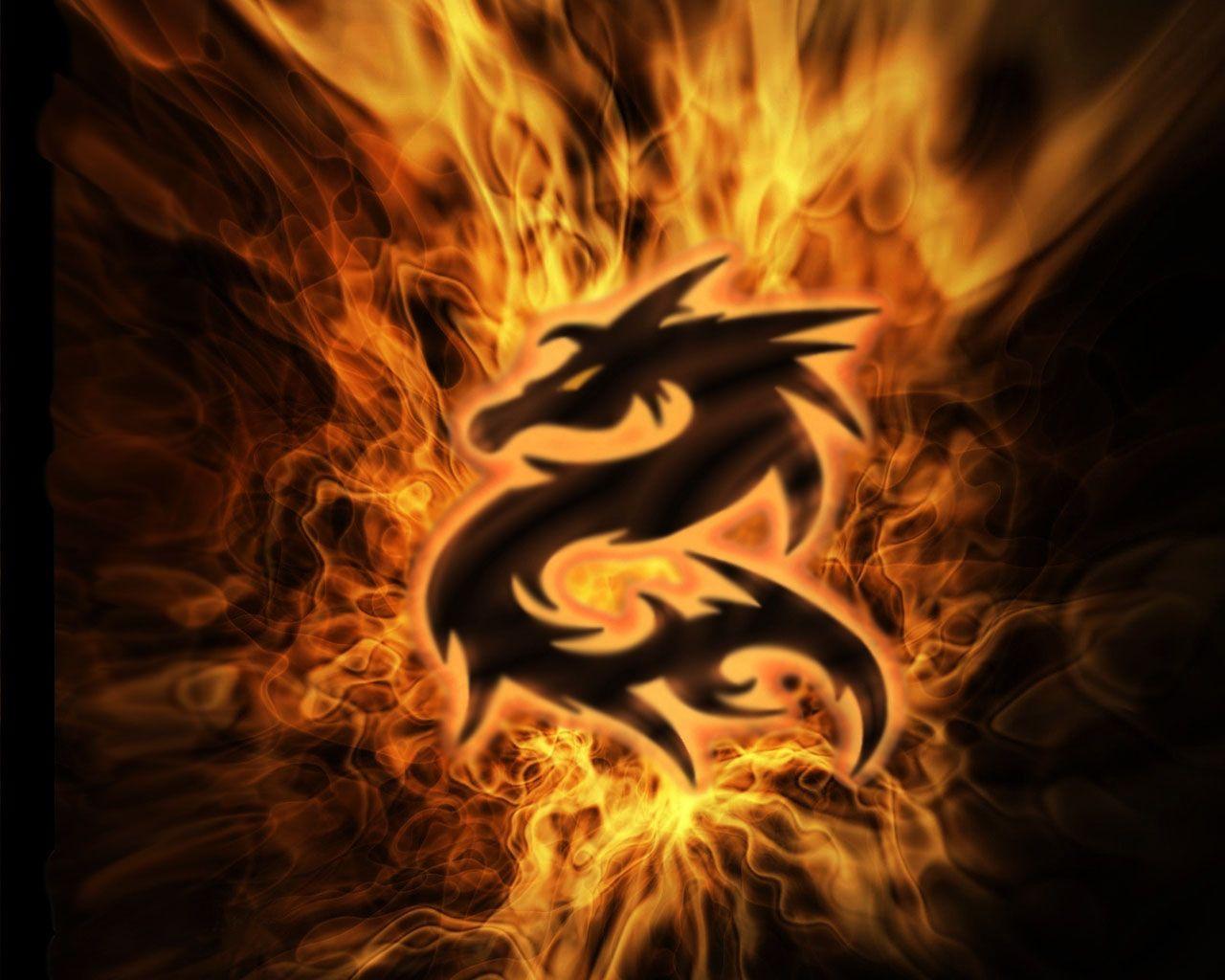 1280x1024 Dragon Background For Desktop