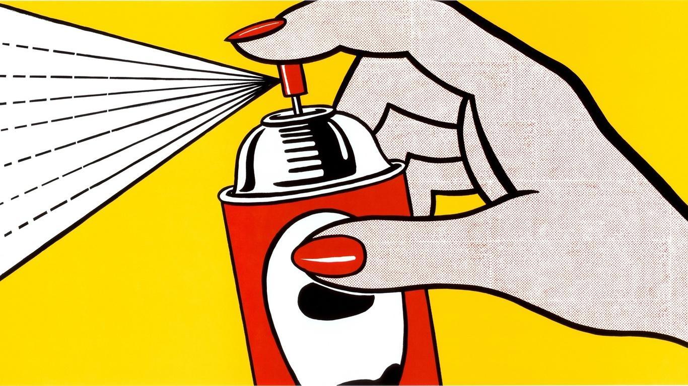 1366x768 Pop Art Wallpaper