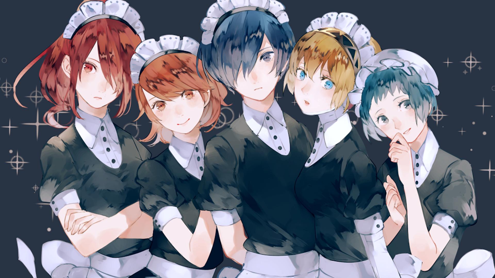 1920x1080 1920x1080 Yukari Takeba, Video Game, Minato Arisato, Persona Fuuka Yamagishi, Anime, Mitsuru Kirijo, Aigis (Persona) wallpaper JPG