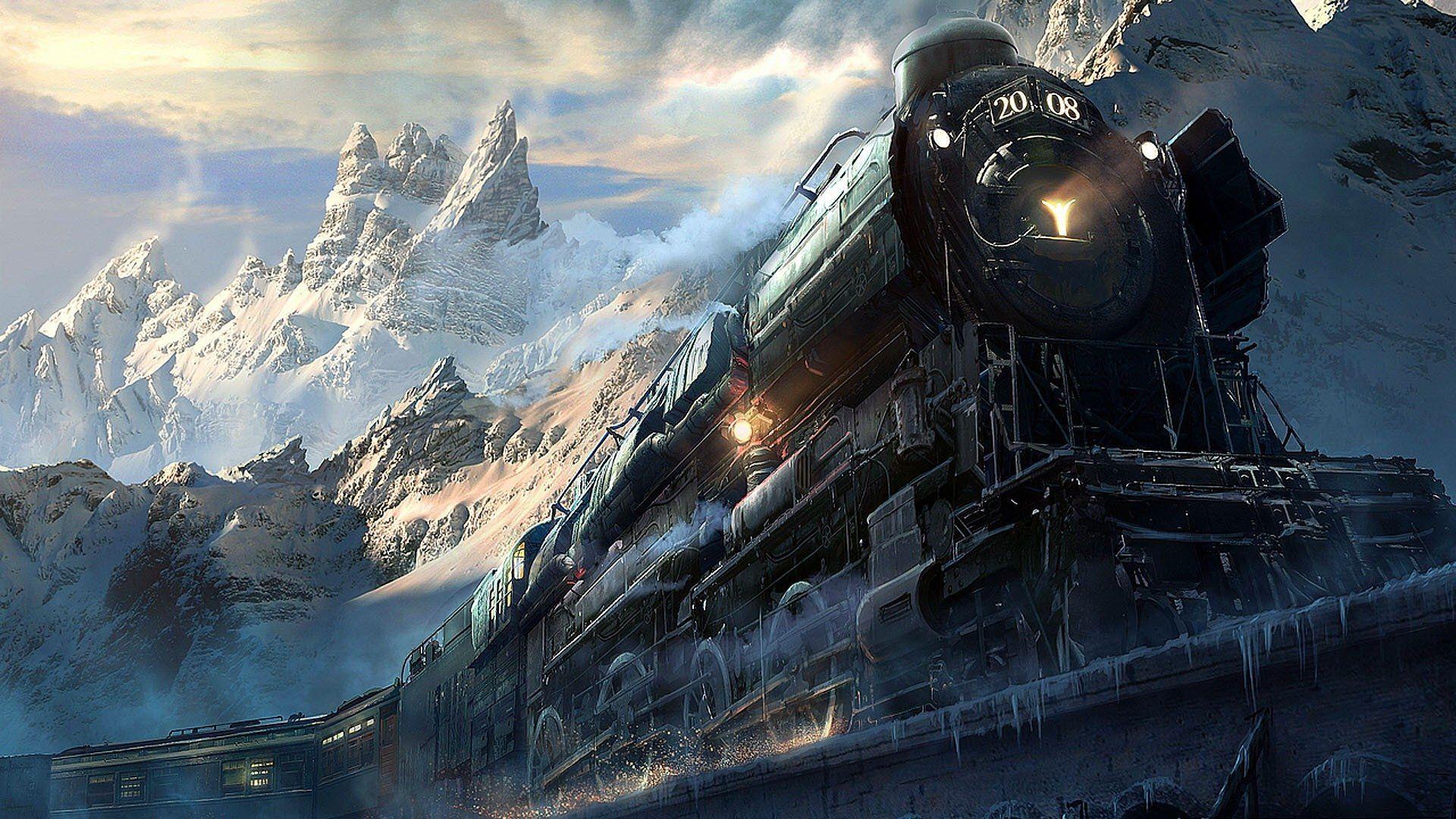 1920x1080 Steam Trains Wallpaper