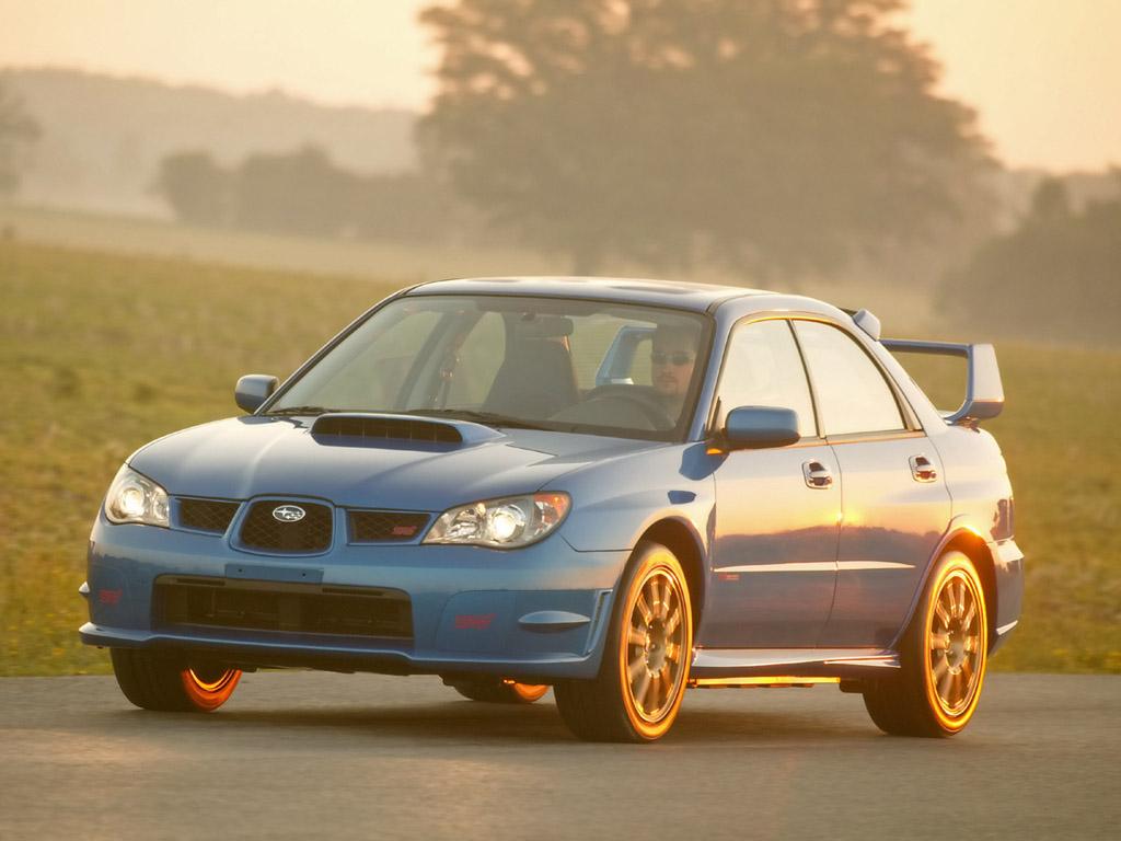 1024x768 Subaru Impreza WRX STI Angle
