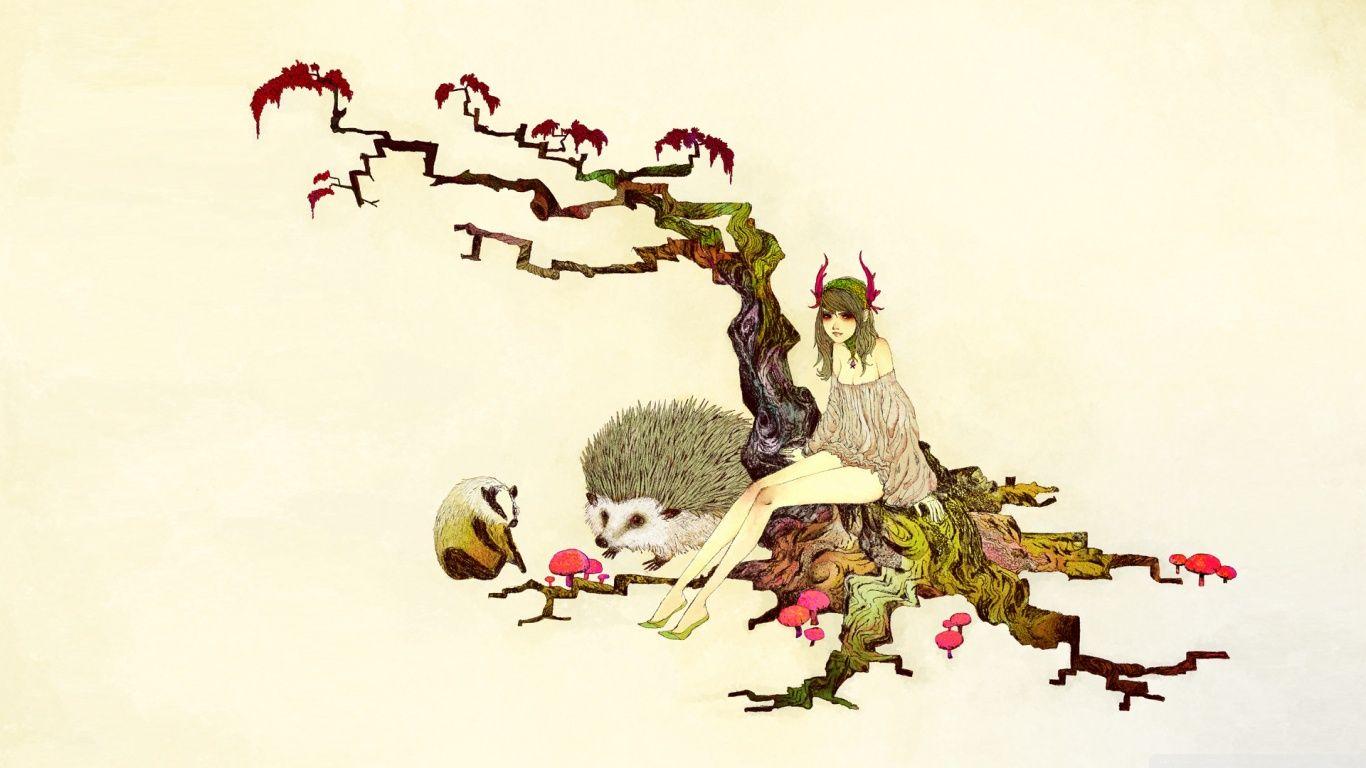1366x768 Cute japanese wallpaper Gallery