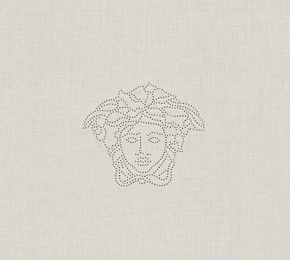 1200x1078 Versace Designer Baroque Non Woven Wallpaper Medusa 329501 Cream Wallpaper Accessories