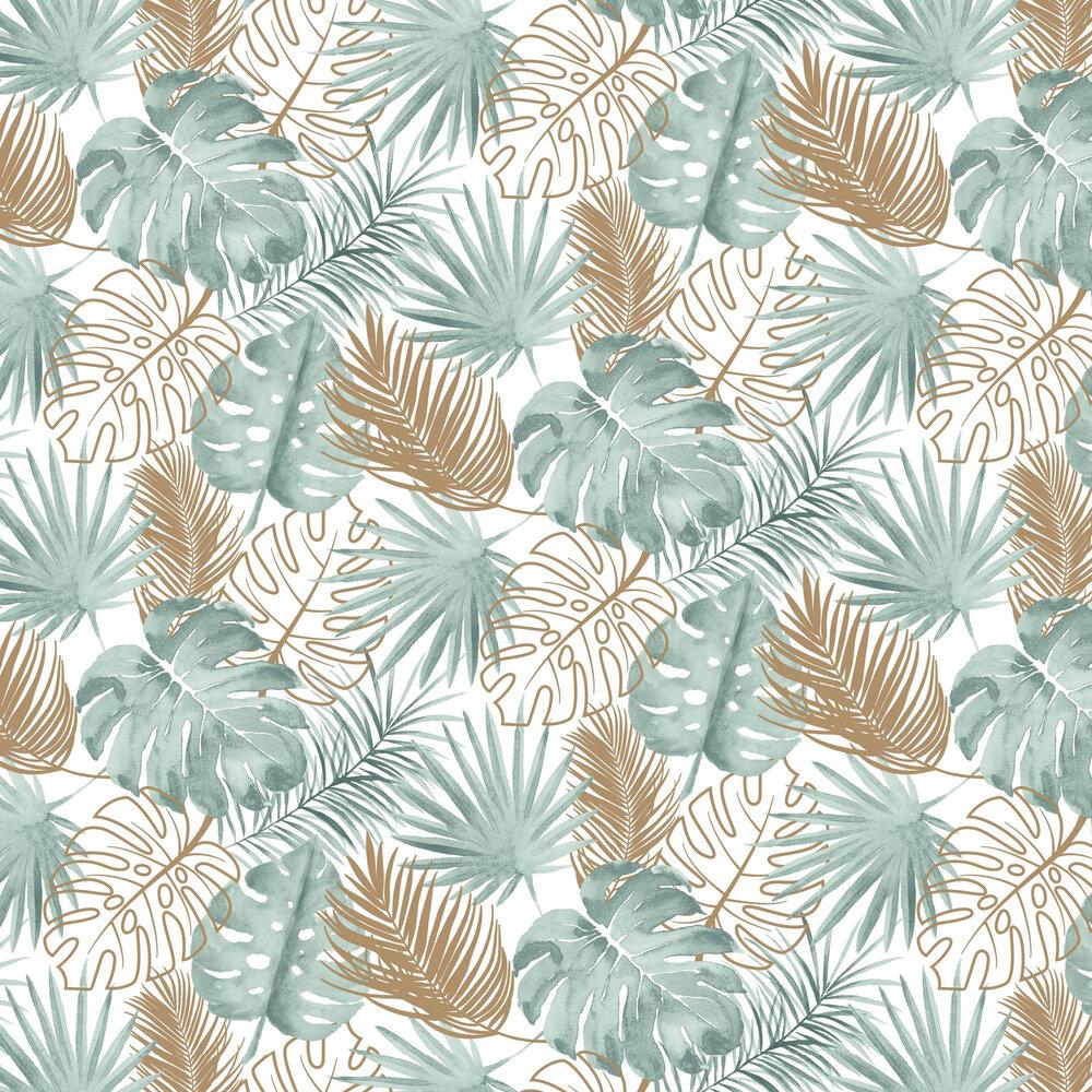 1000x1000 Tropical Leaves by Albany : Wallpaper Direct