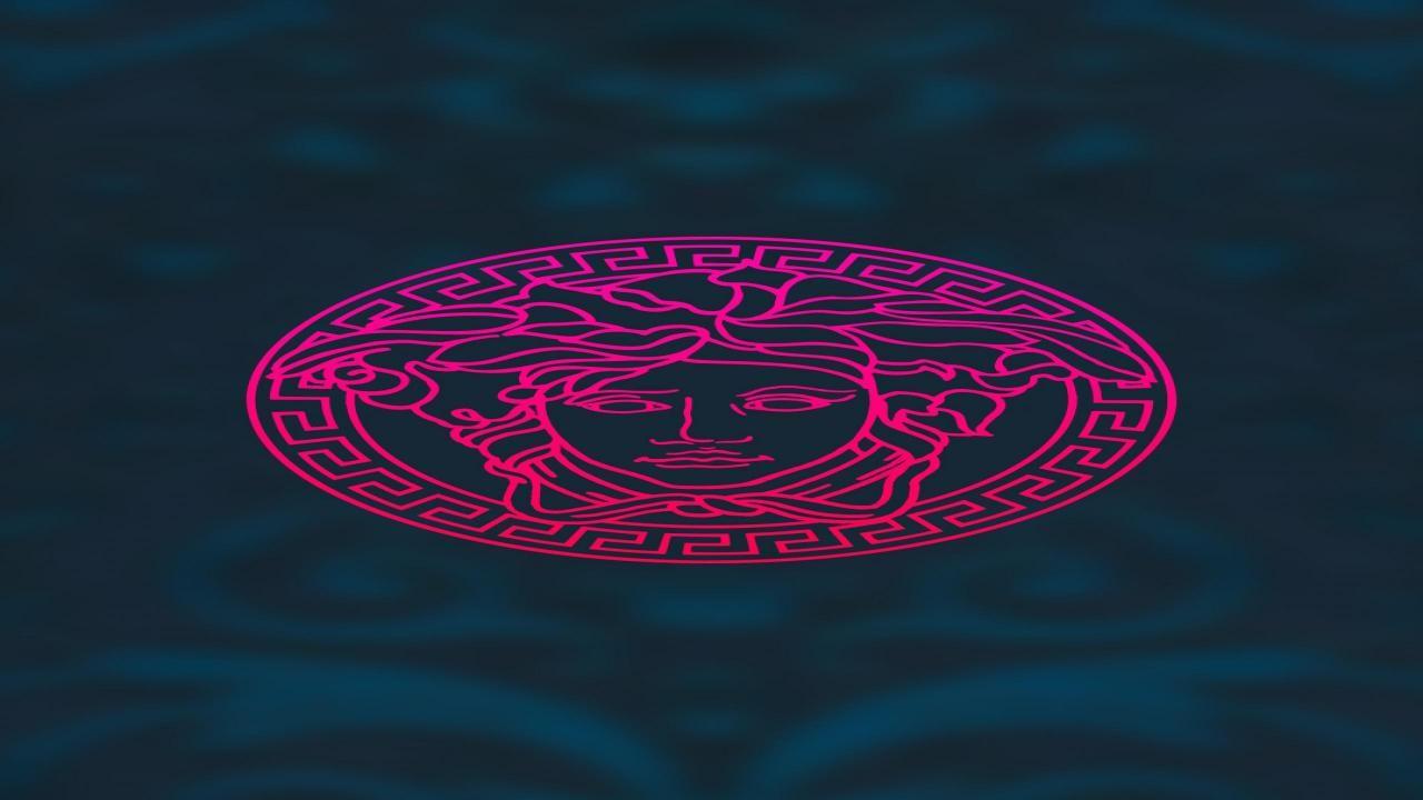 1280x720 Versace Logo Wallpaper