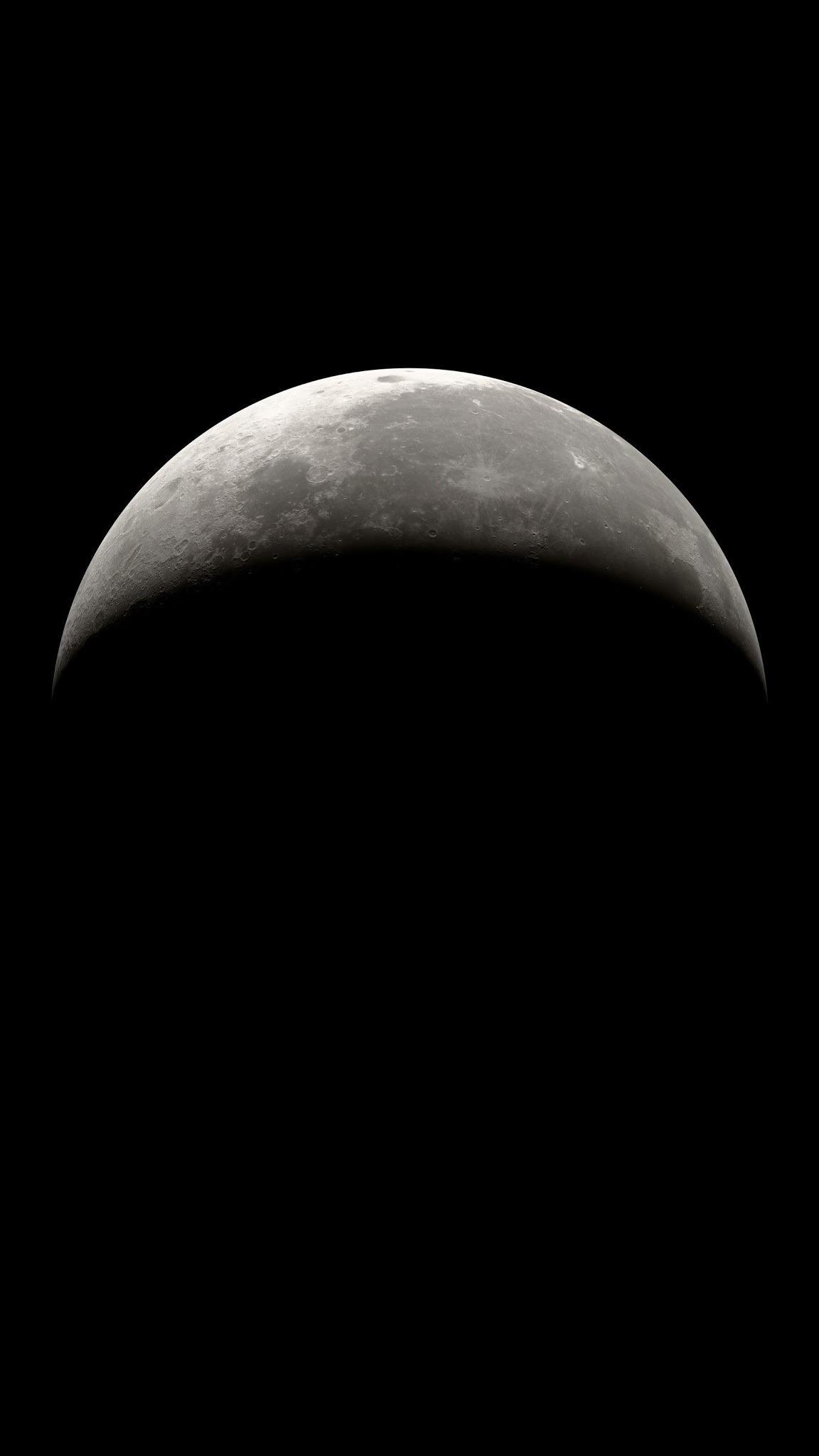 1152x2048 Beautiful Black Wallpaper For iPhone X's OLED Screen (Ep. 9)
