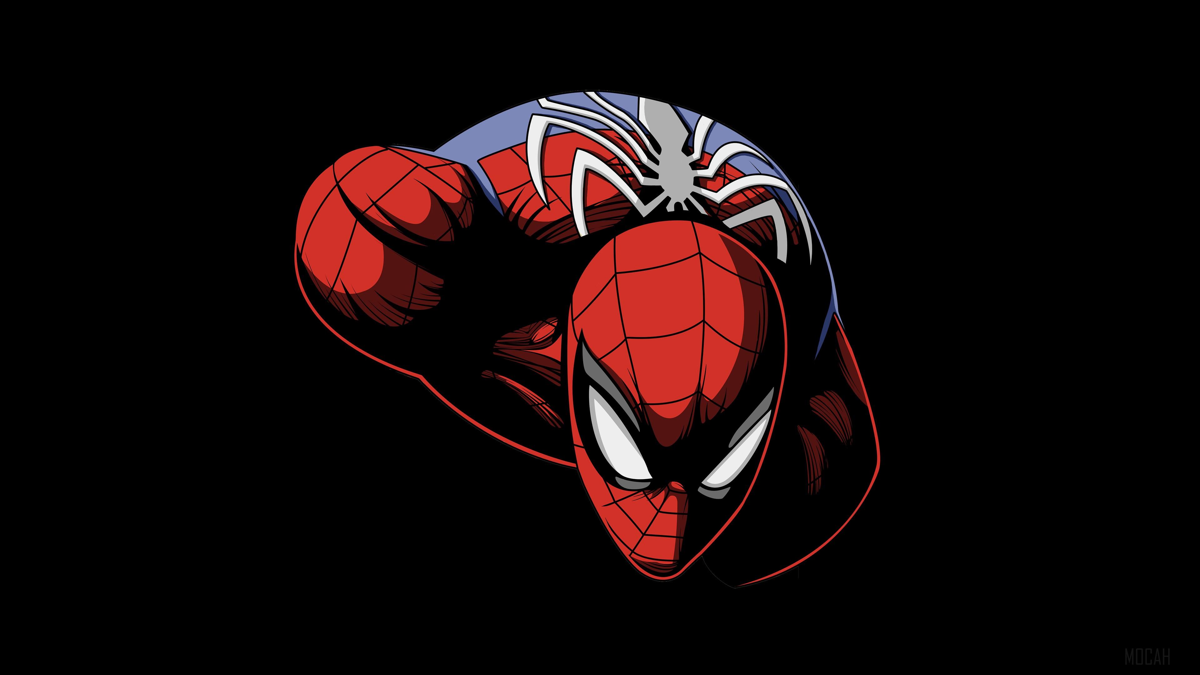 3840x2160 Spiderman Dark Oled 4k wallpaper. Mocah HD Wallpaper