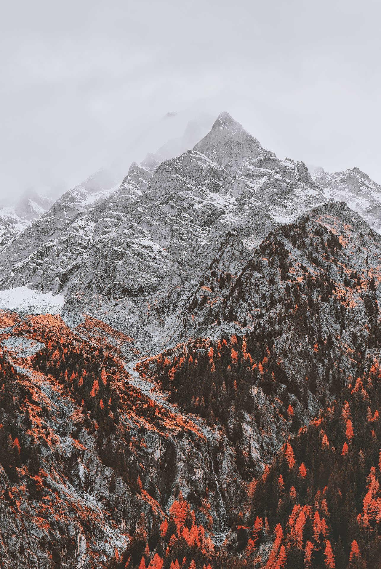 1286x1920 Mountain Wallpaper for Android