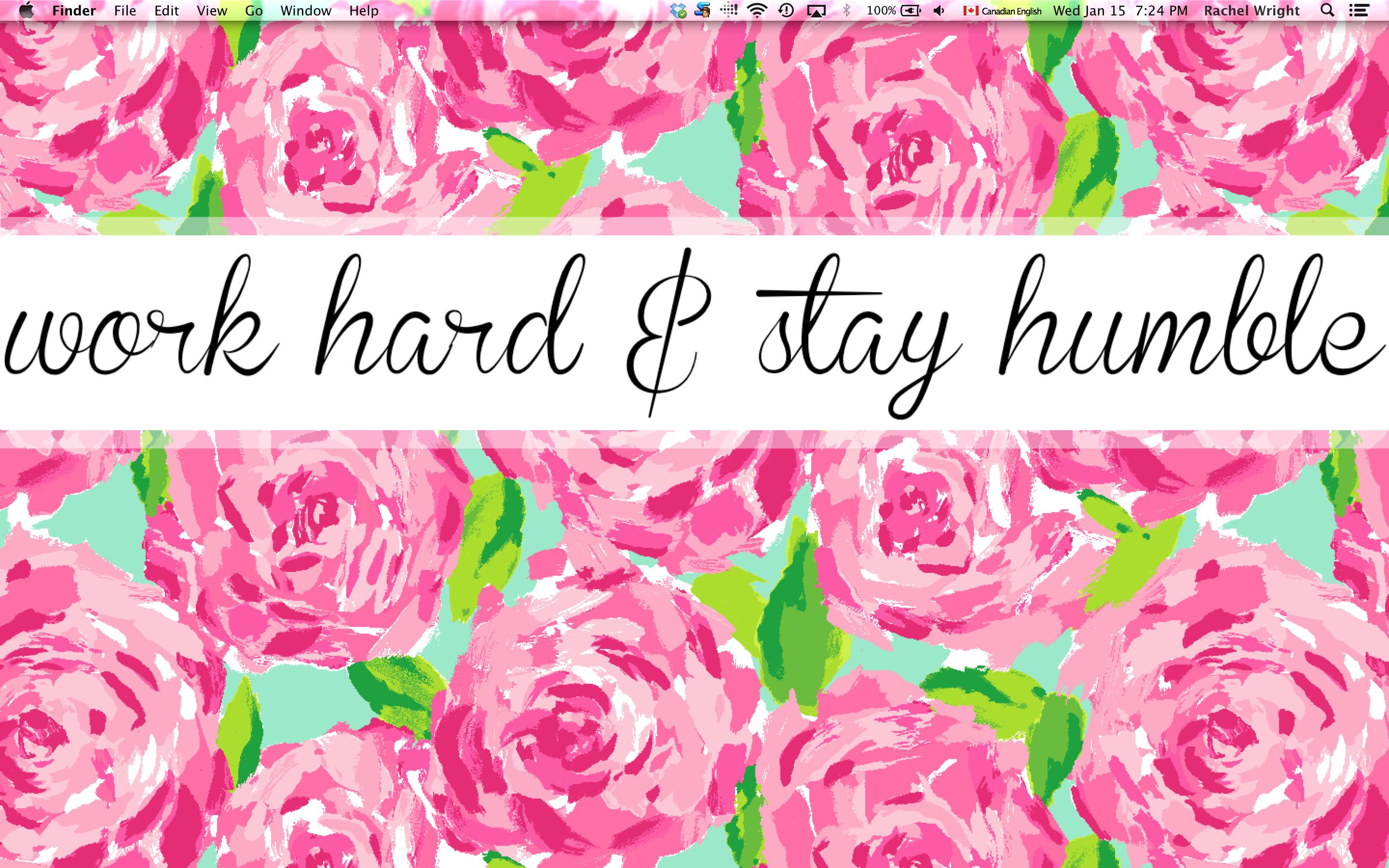 2880x1800 Cute Girly Wallpaper With Quotes