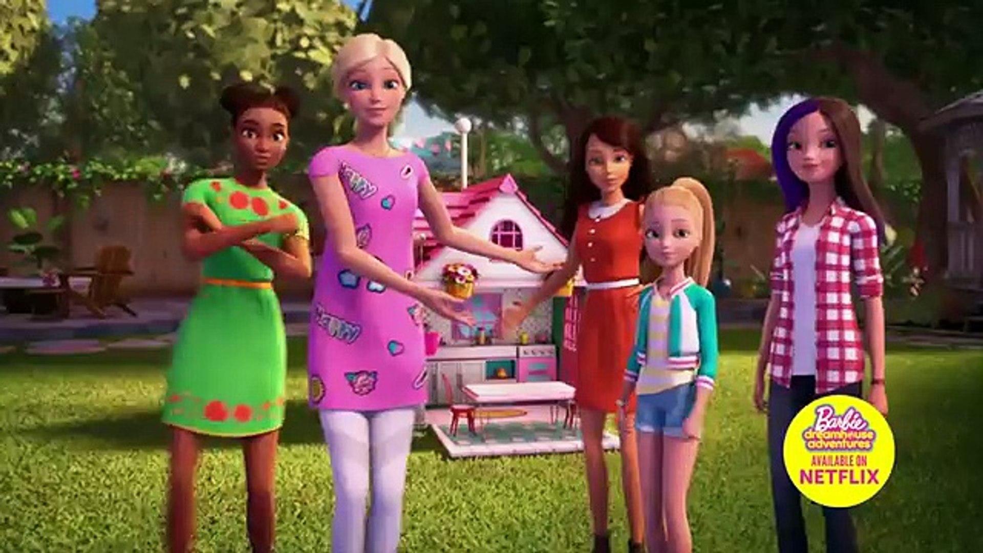 1920x1080 Kids React to Barbie™ Dreamhouse Adventures. Barbie Dreamhouse Adventures