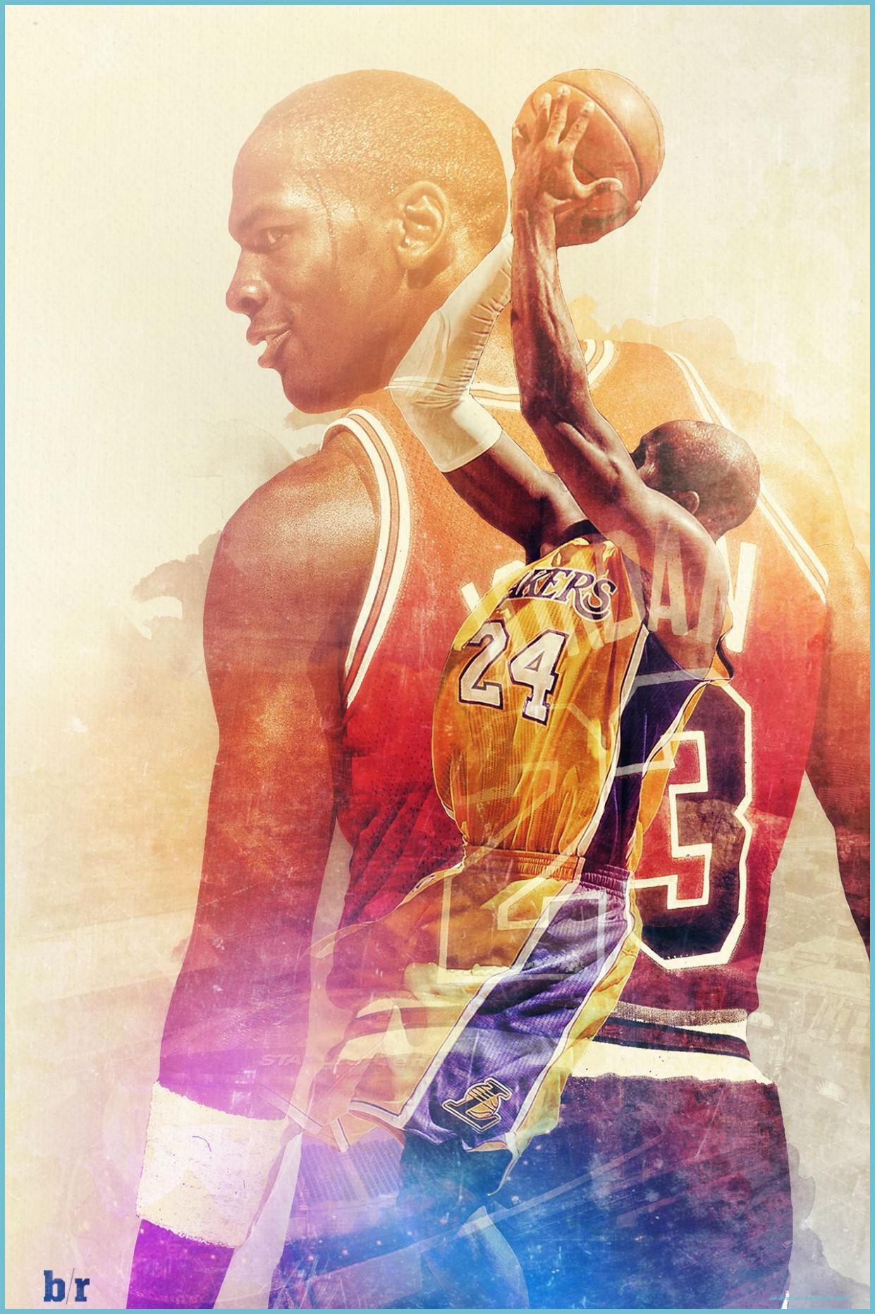 1241x1862 Ten Secrets About Kobe Bryant And Michael Jordan Wallpaper That Has Never Been Revealed For The Past 9 Years. Kobe Bryant And Michael Jordan Wallpaper