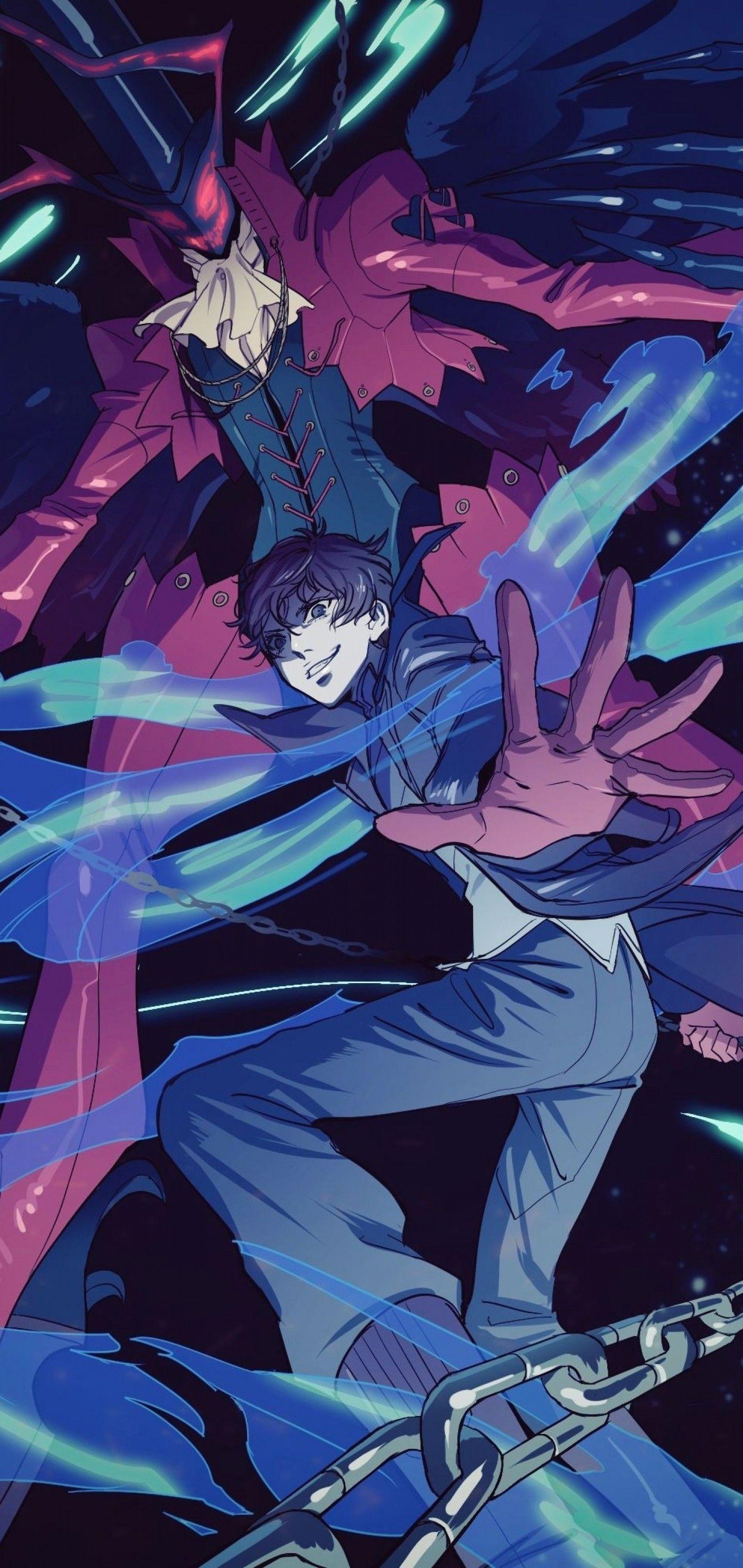 1440x3040 S10 Plus Anime Wallpaper