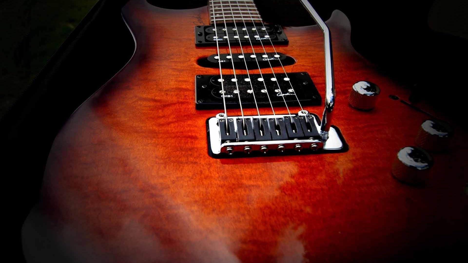 1920x1080 Cool Guitar Background