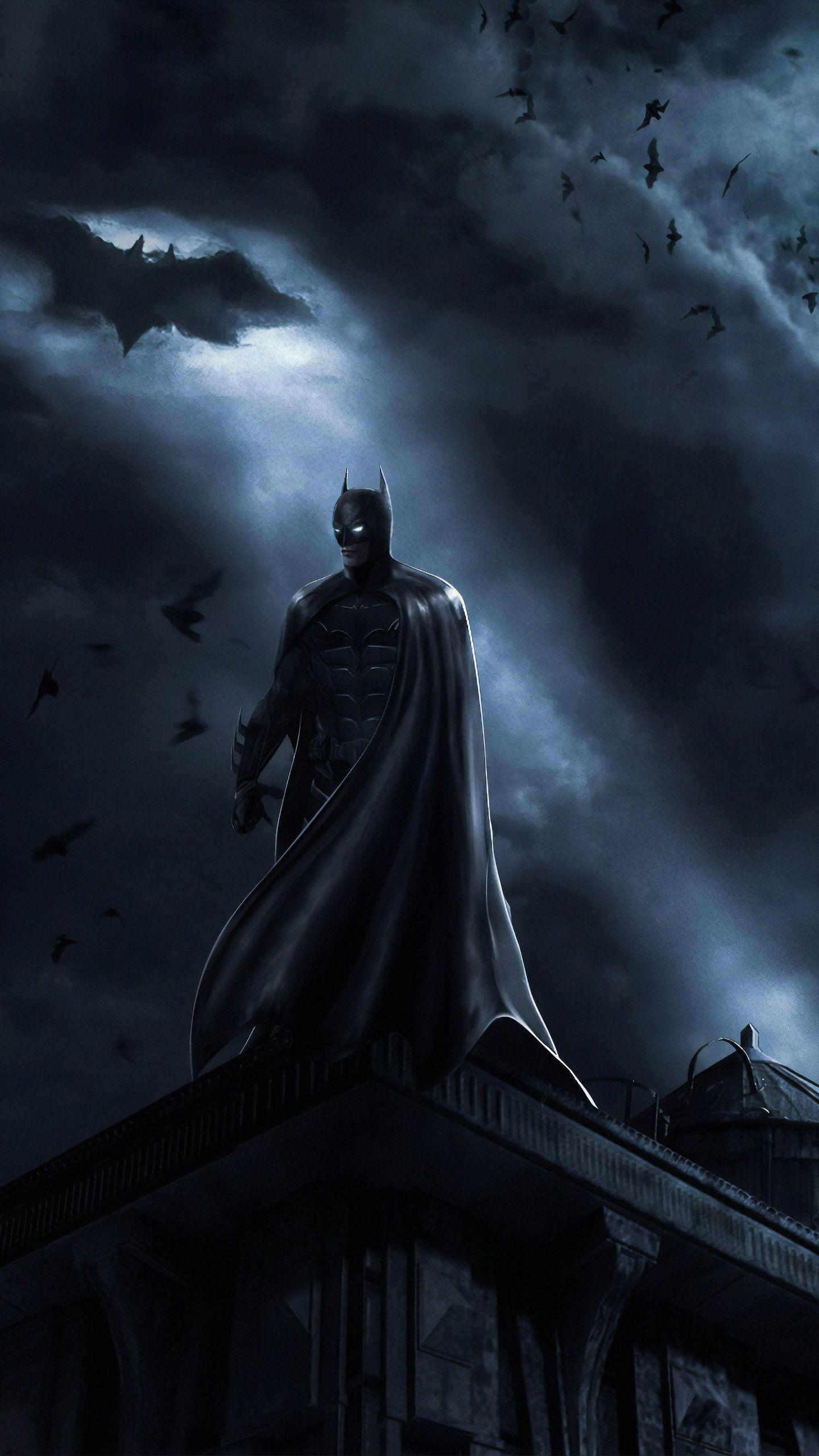 1440x2560 iPhone Ben Affleck Batman Wallpaper
