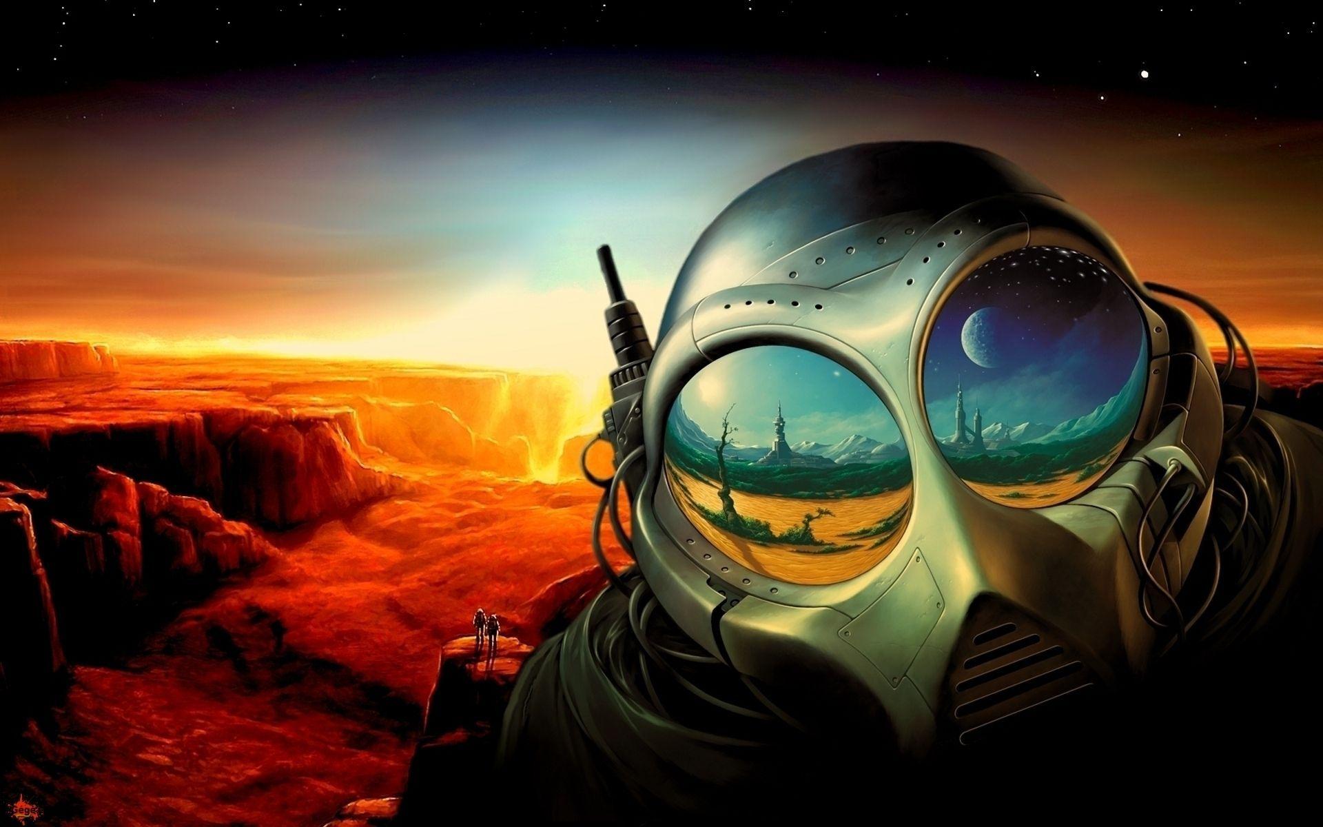 1920x1200 Cool Alien Wallpaper