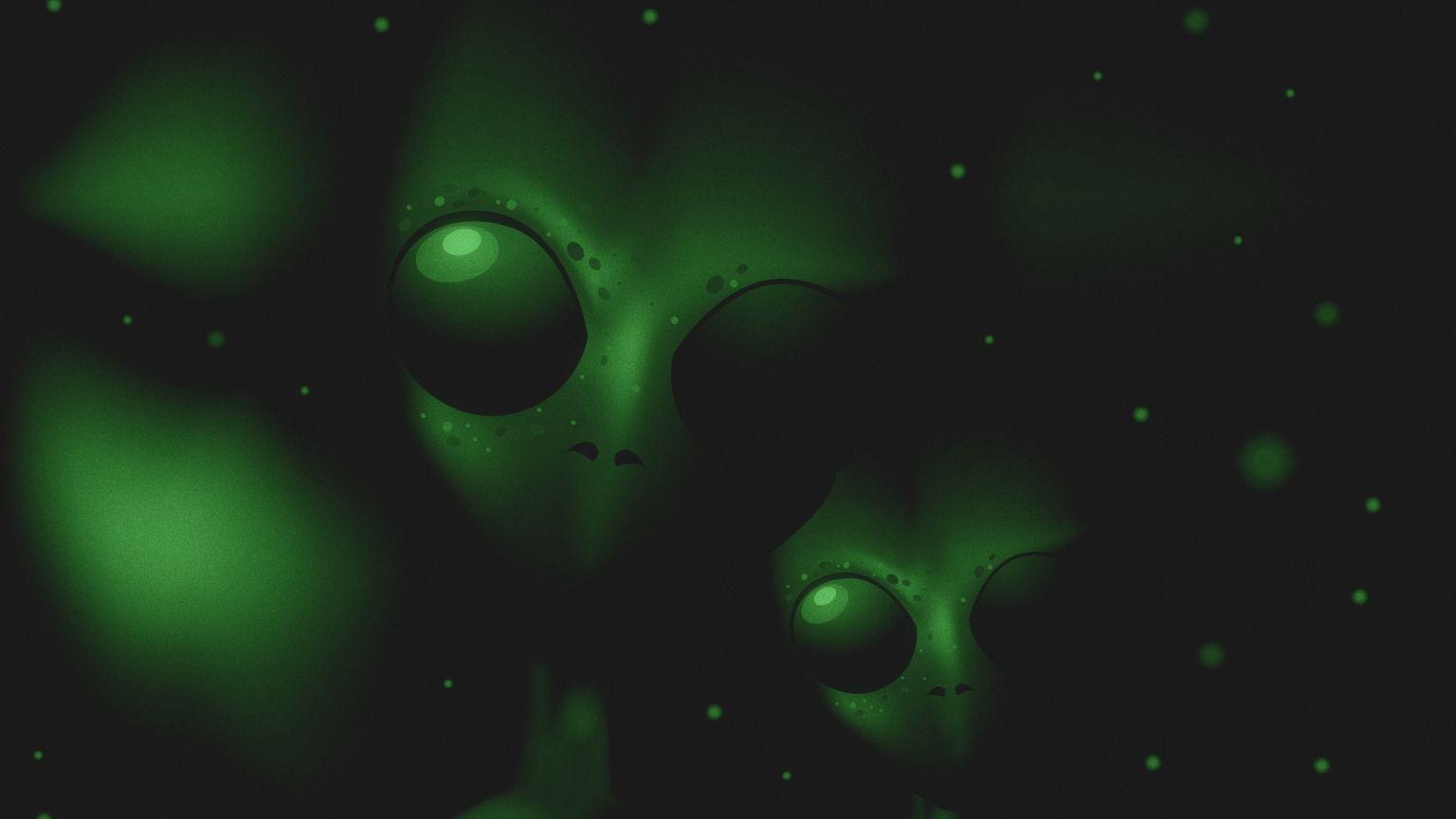 1536x864 Cool Alien Wallpaper