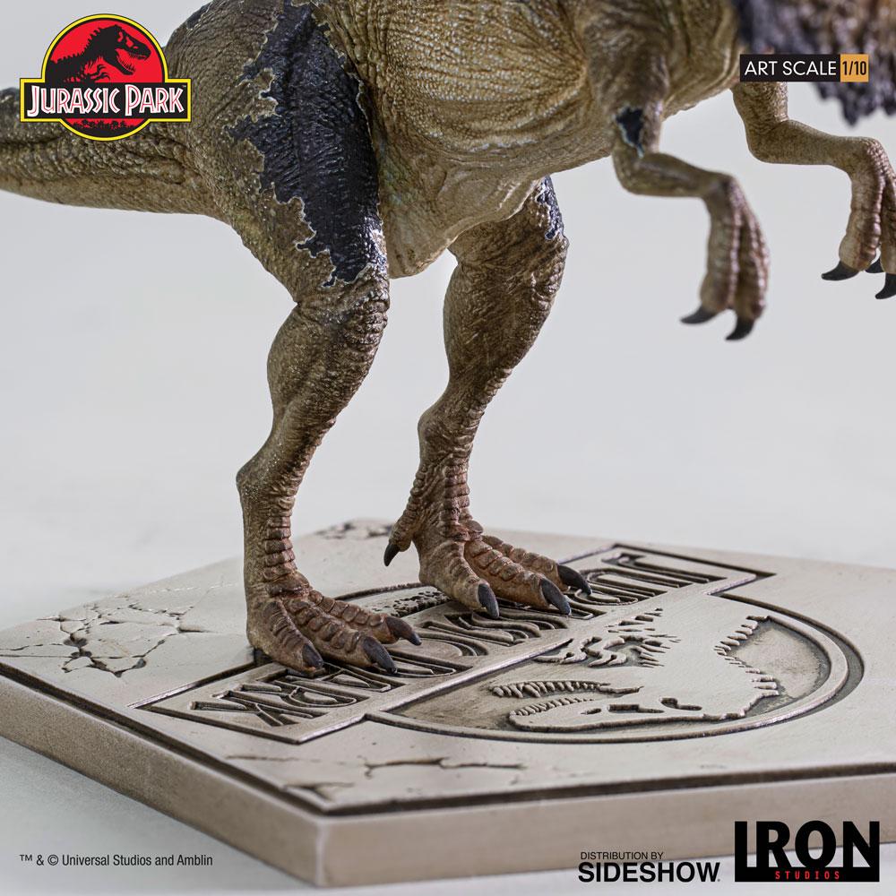 1000x1000 Jurassic Park Dilophosaurus Statue