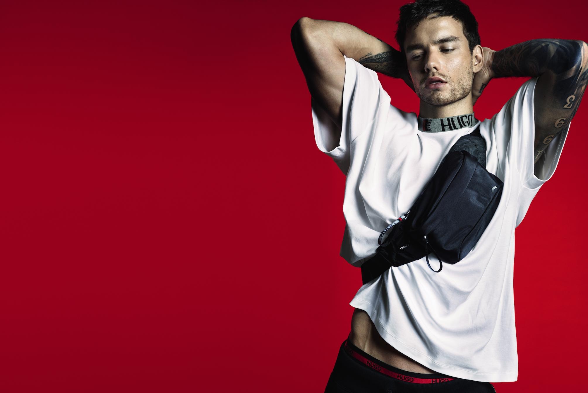 2009x1341 Liam Payne X Hugo Campaign Imagery White T Shirt Payne Photohoot Hugo