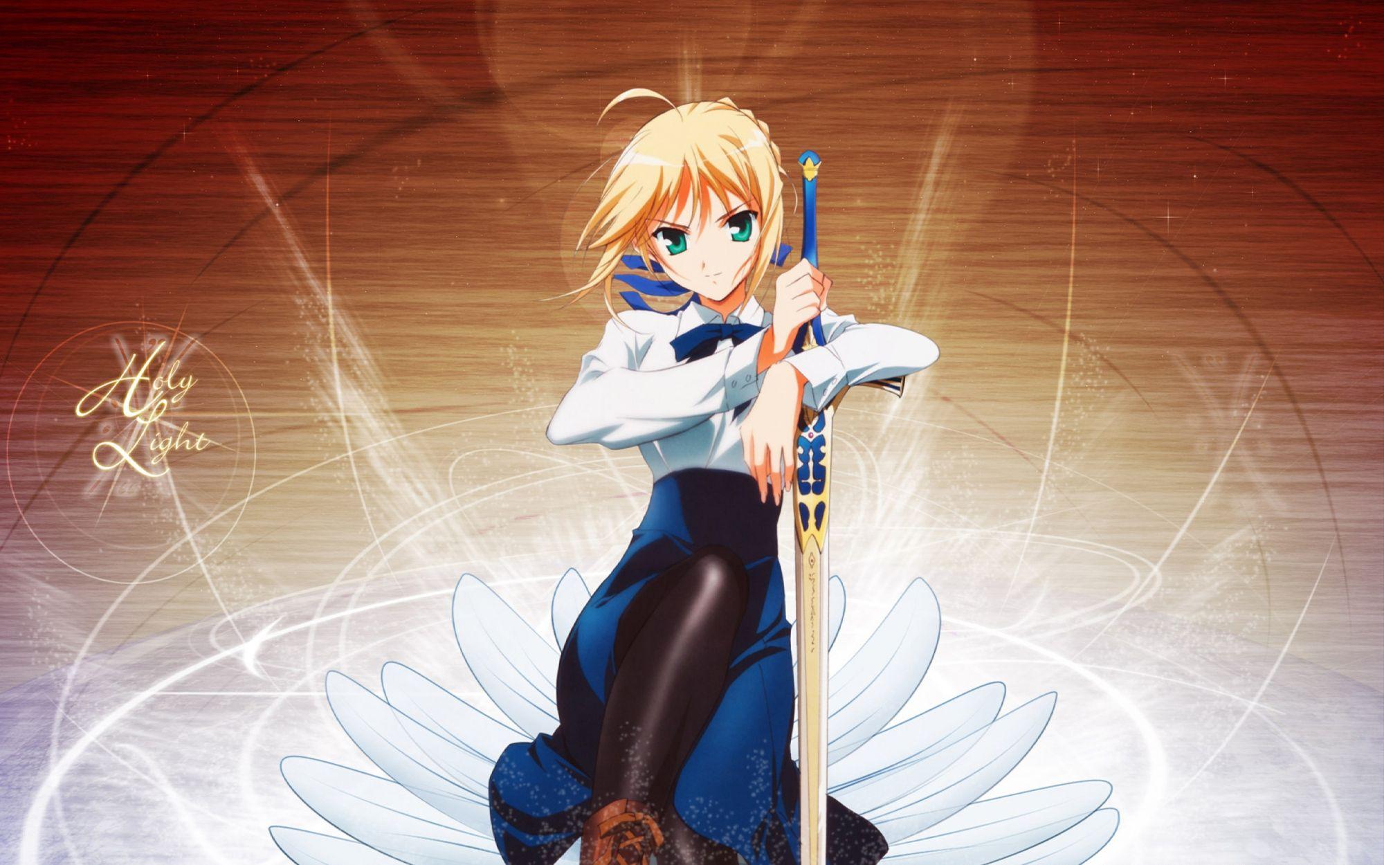 2000x1250 Fate Stay Night Wallpaper: Saber. Fate stay night, Stay night, Fate