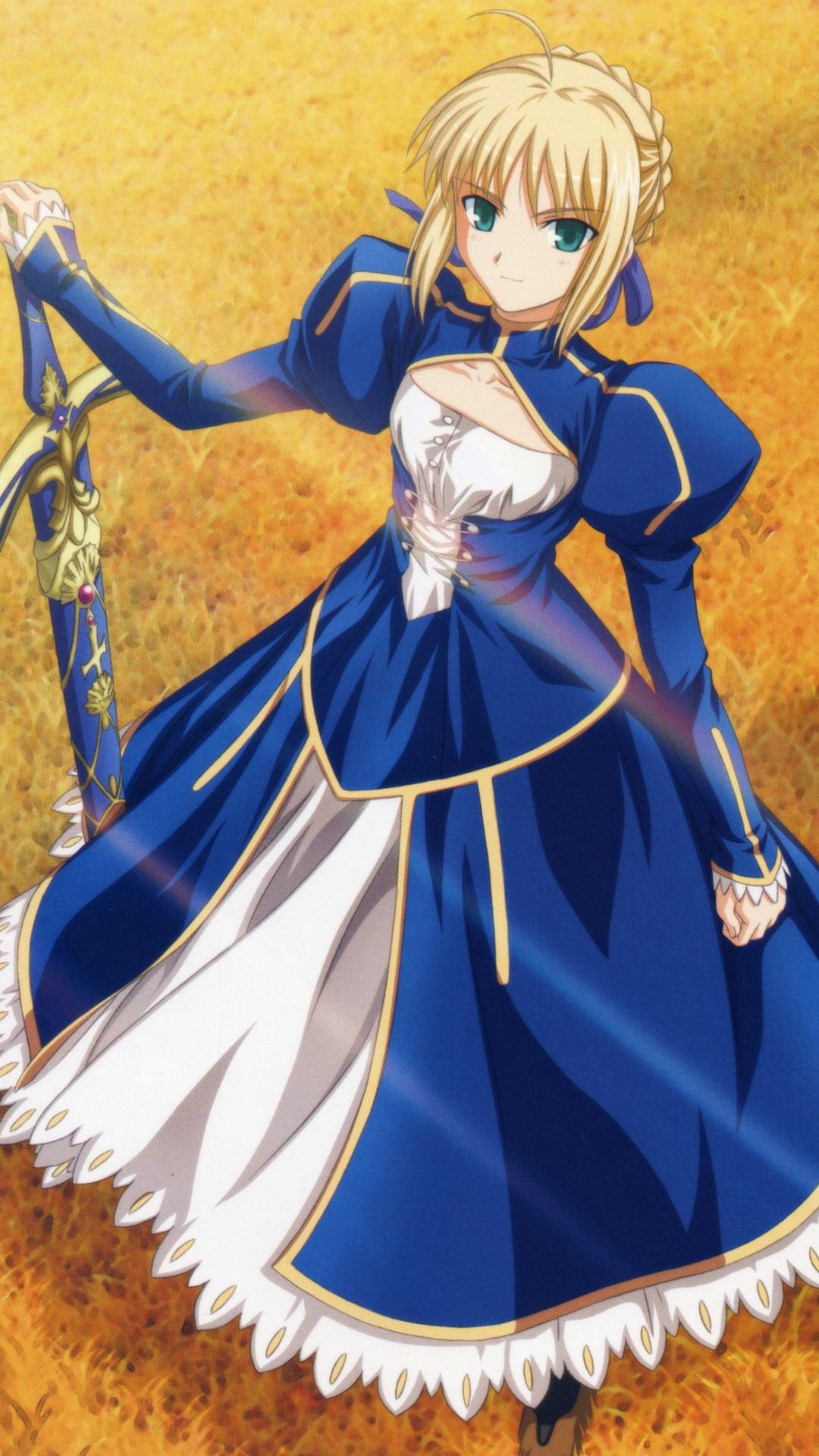 1080x1920 Fate Stay Night Unlimited Blade Works Saber Stay Night Unlimited Blade Works Phobe HD Wallpaper