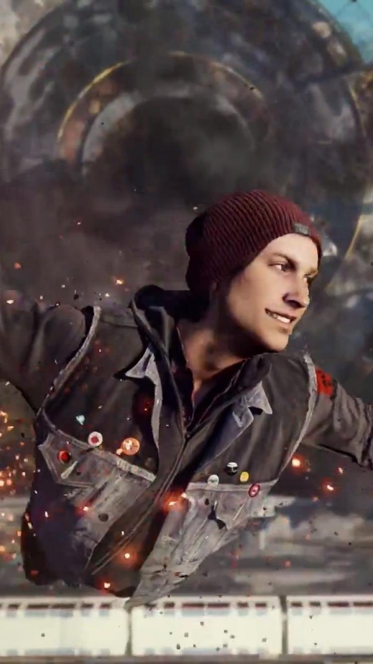 750x1334 Infamous Second Son Wallpaper iPhone