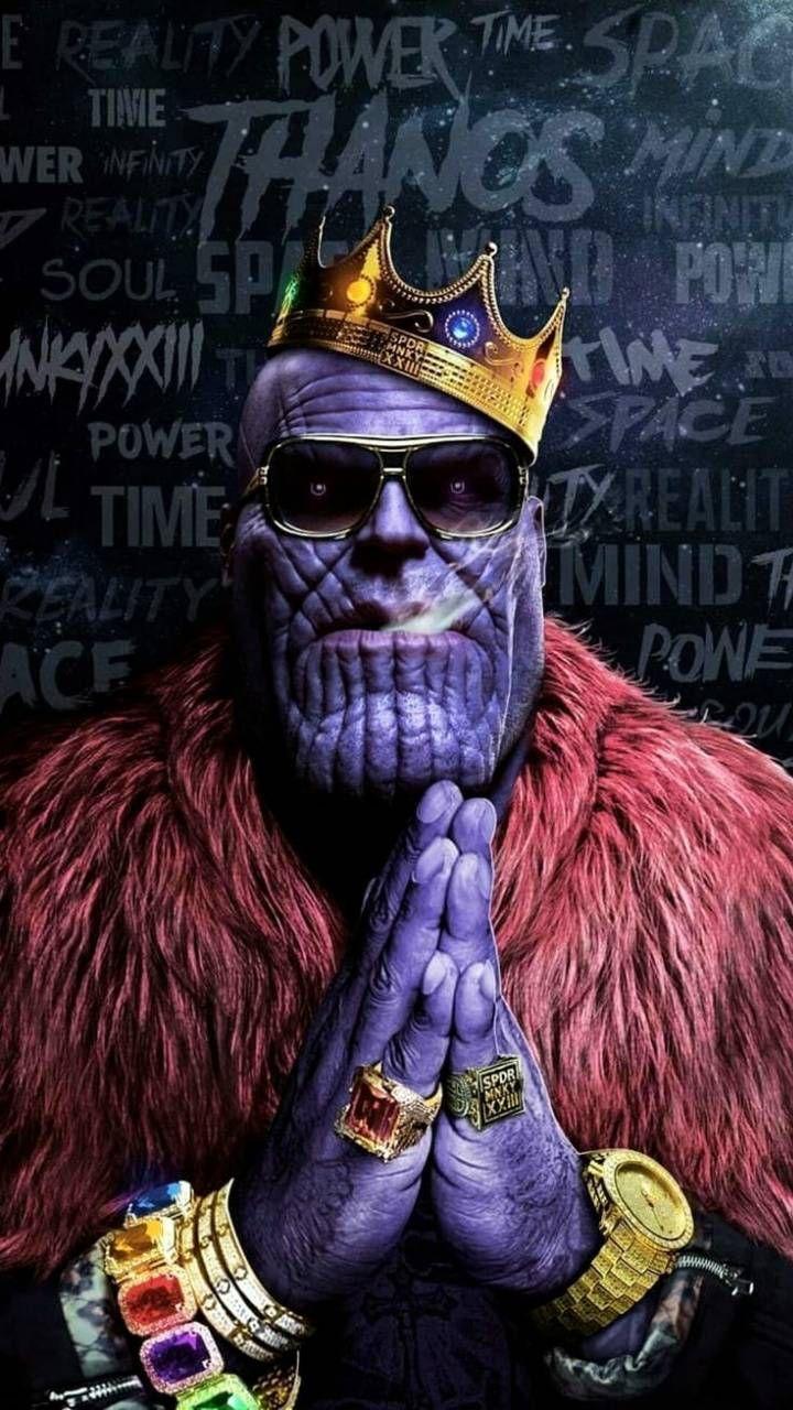 720x1280 Download Thanos Wallpaper by PS3256 now. Browse millions of popular black Wal. Marvel comics wallpaper, Avengers wallpaper, Marvel wallpaper