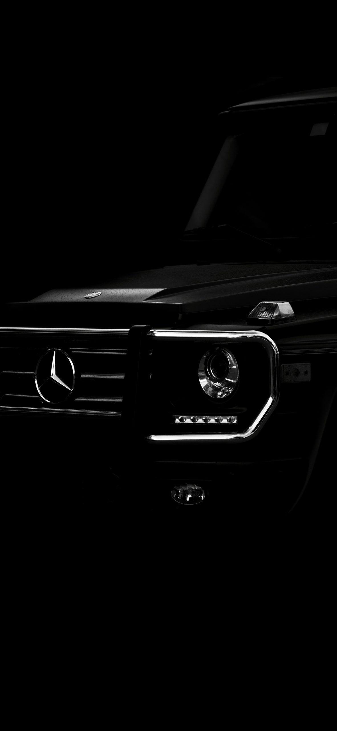 1182x2560 Cool Amoled Benz Wallpaper