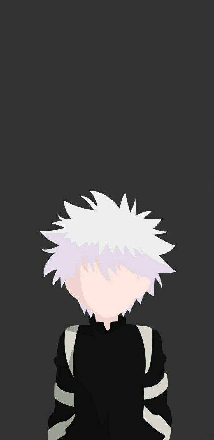 734x1508 Killua Zoldyck Minimalist Wallpaper. Anime wallpaper iphone, Anime wallpaper phone, Hunter anime