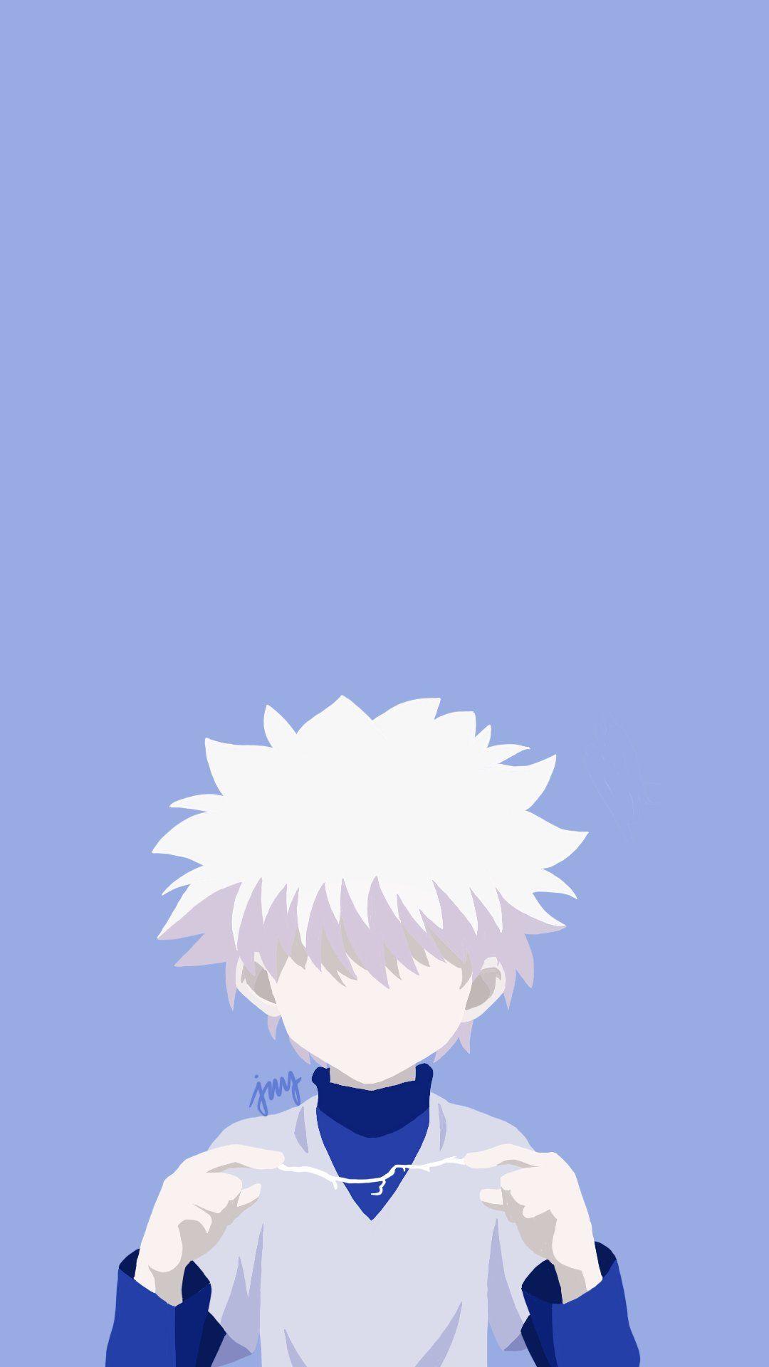 Killua Minimalist Wallpapers - Top Free Killua Minimalist Backgrounds ...