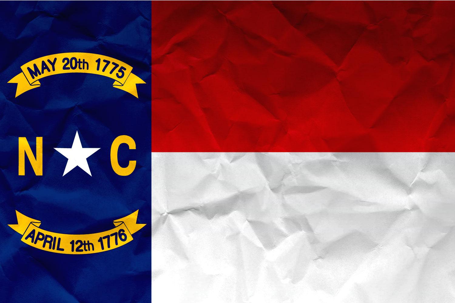 1500x1000 Flag of North Carolina Texture it for free