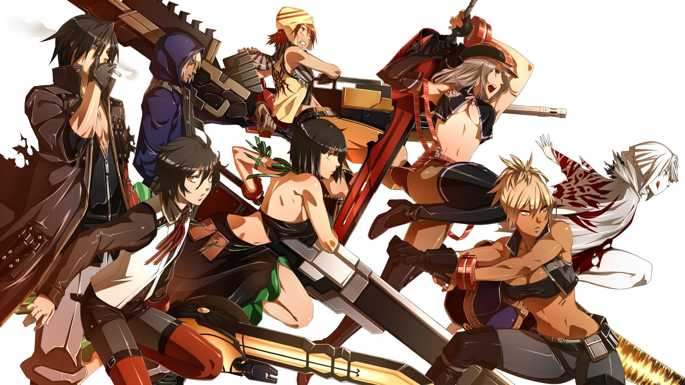 2400x1350 God Eater Wallpaper