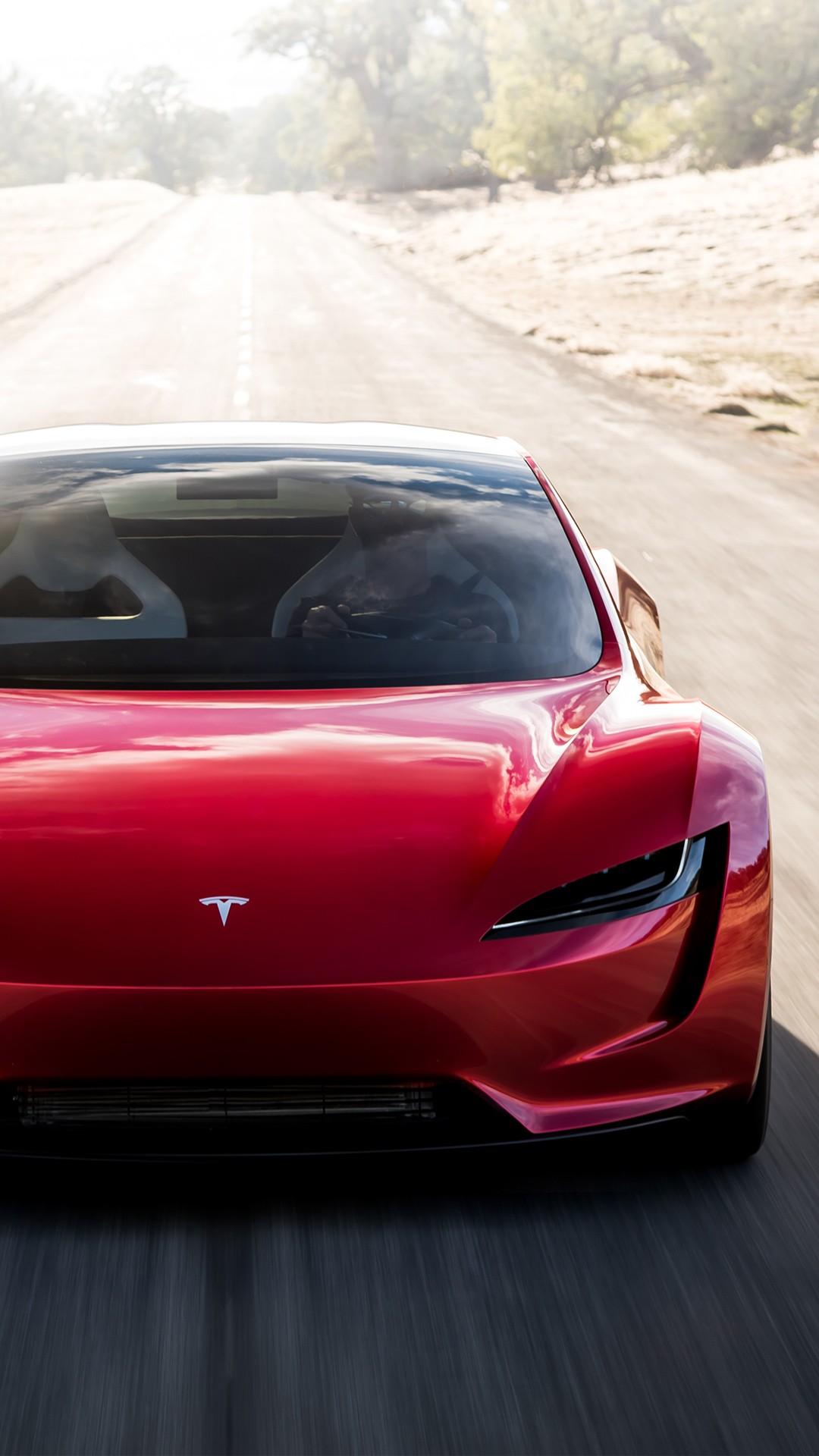 1080x1920 Tesla Roadster Wallpaper Widescreen Roadster Wallpaper iPhone