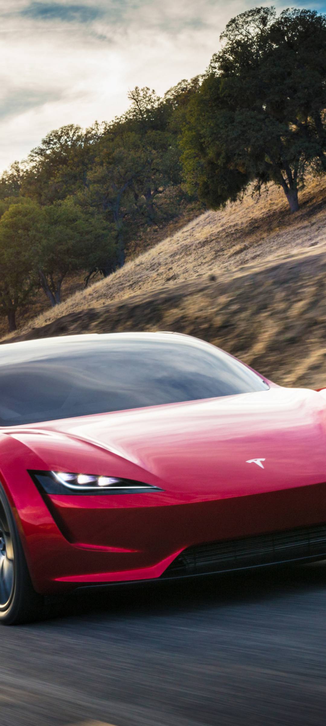 1080x2400 Tesla Red Roadster 1080x2400 Resolution Wallpaper, HD Cars 4K Wallpaper, Image, Photo and Background