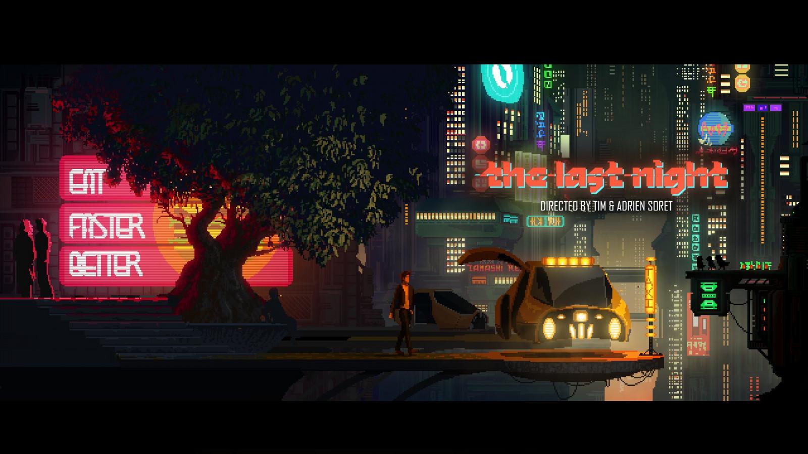 1600x900 Cyberpunk Pixel Art HD Wallpaper 49314