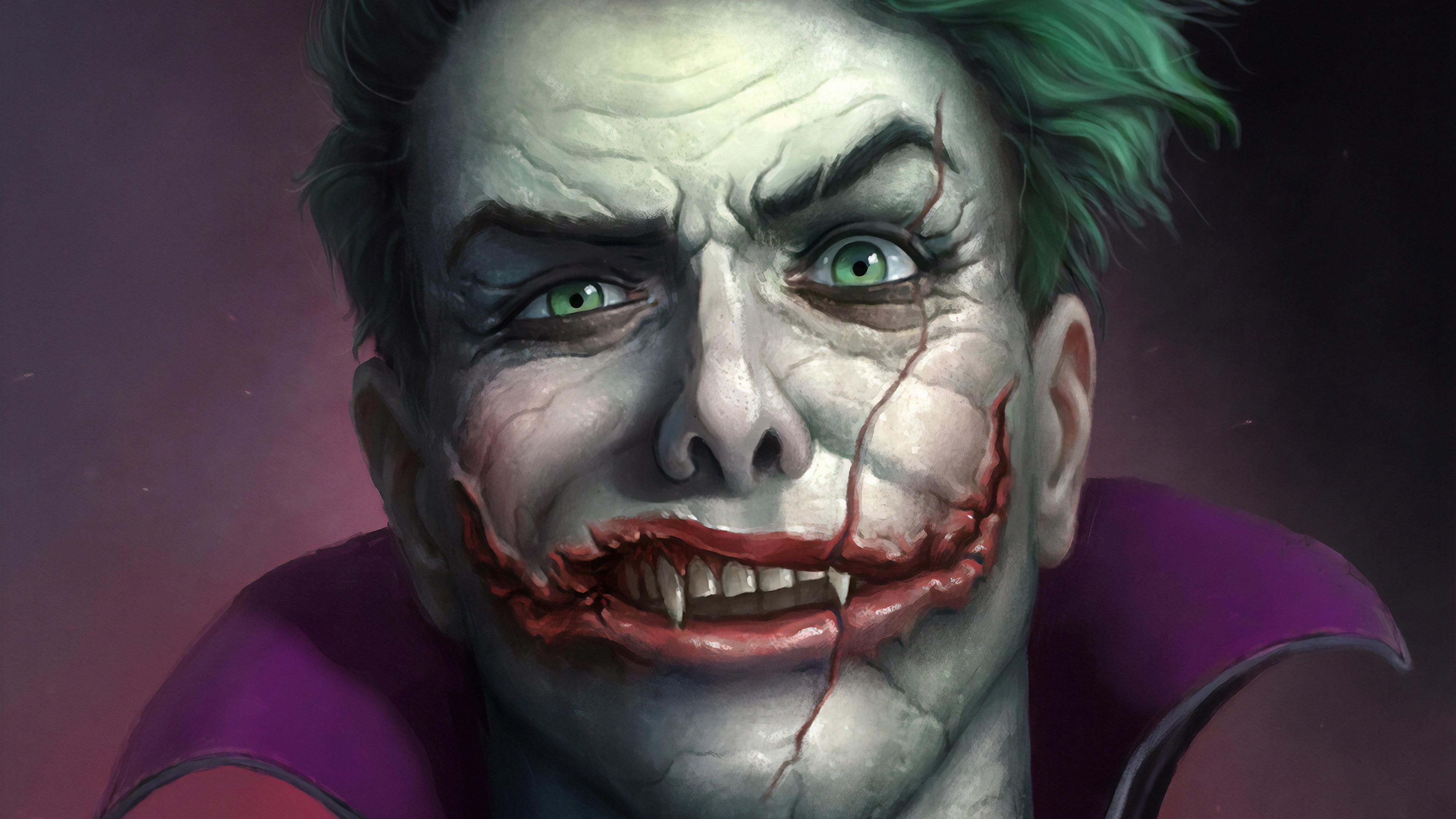 3840x2160 Joker Weird, HD Superheroes, 4k Wallpaper, Image, Background, Photo and Picture