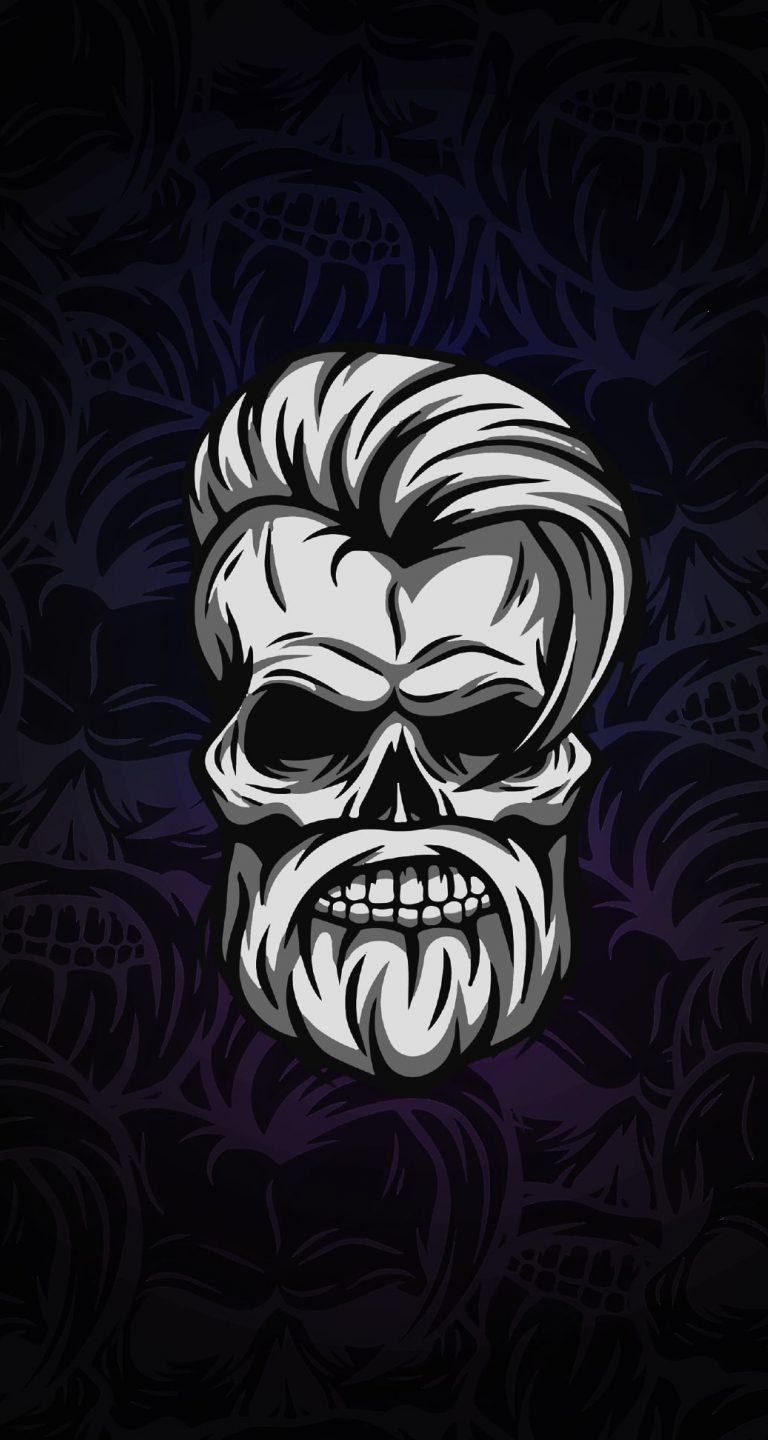 768x1440 Skull Wallpaper