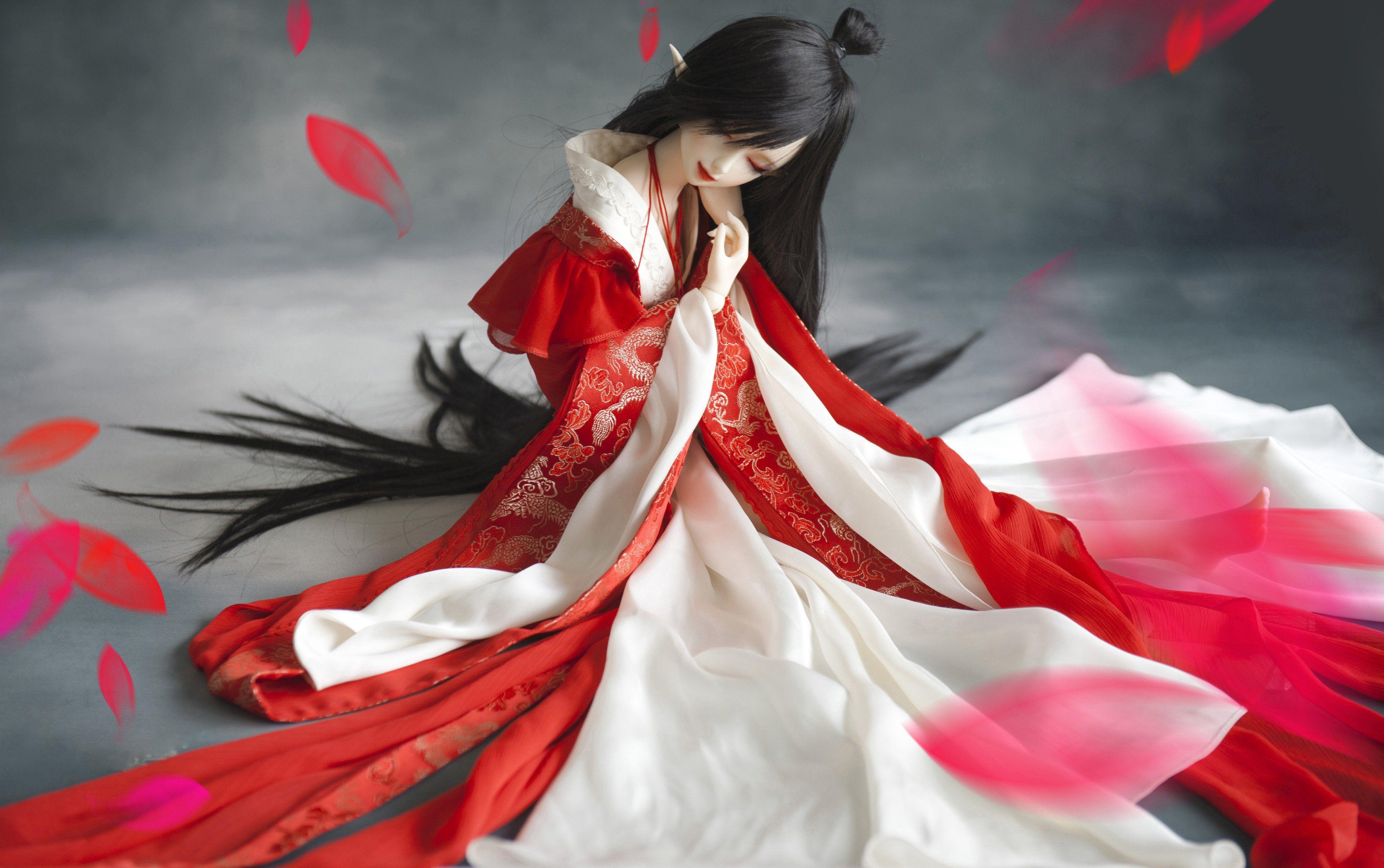 4256x2670 Dollfie doll lovely beauty toy cute sweet beautiful wallpaper